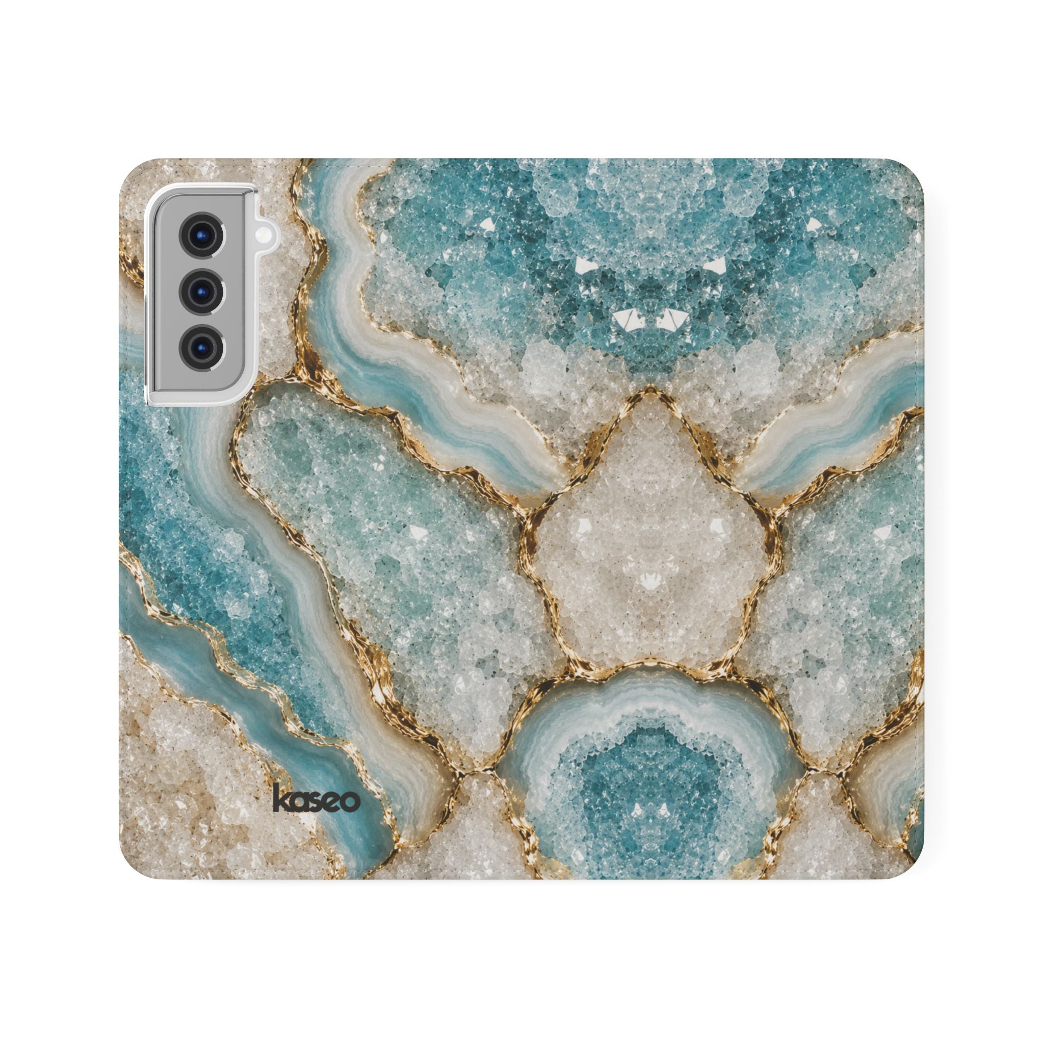 Crystal Aqua - Flip Phone Case