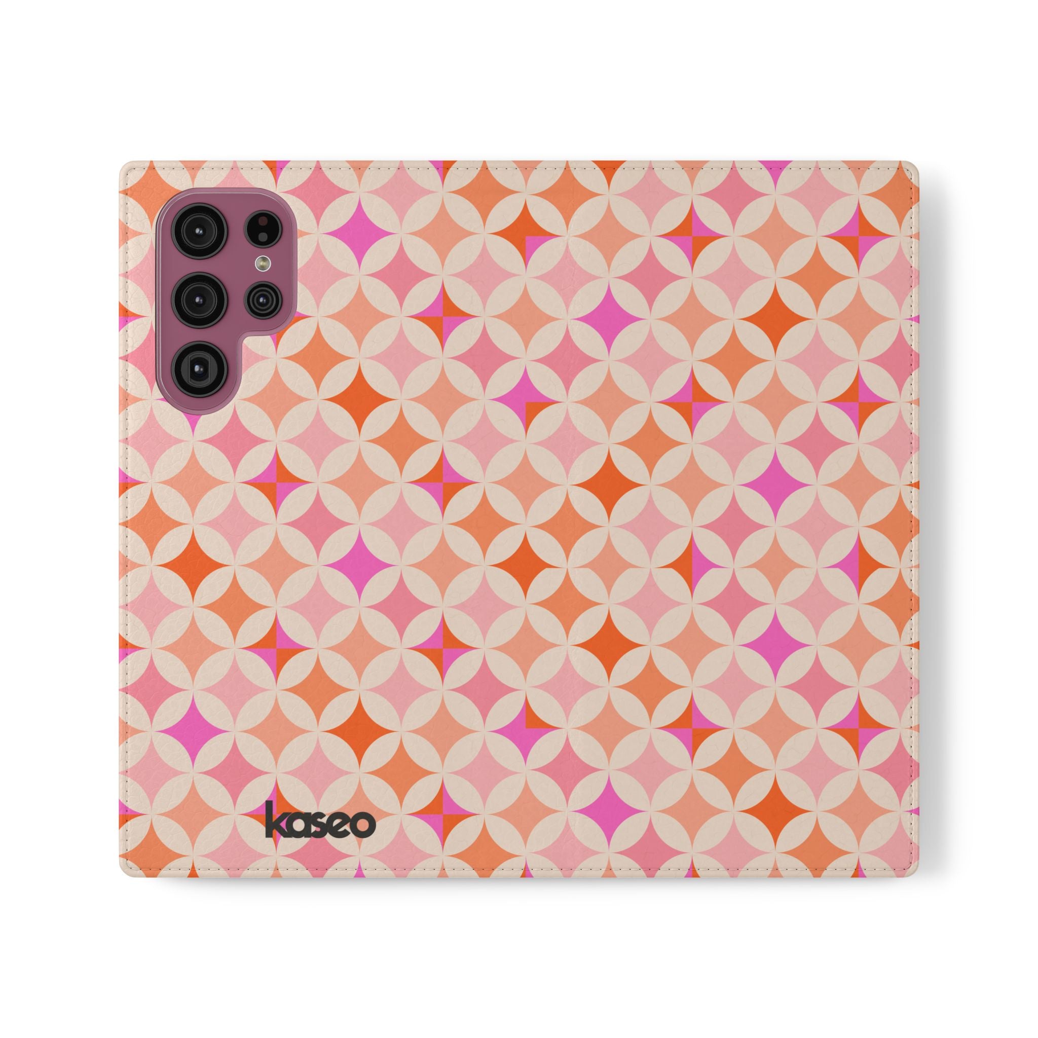 Retro Tile - Flip Phone Case