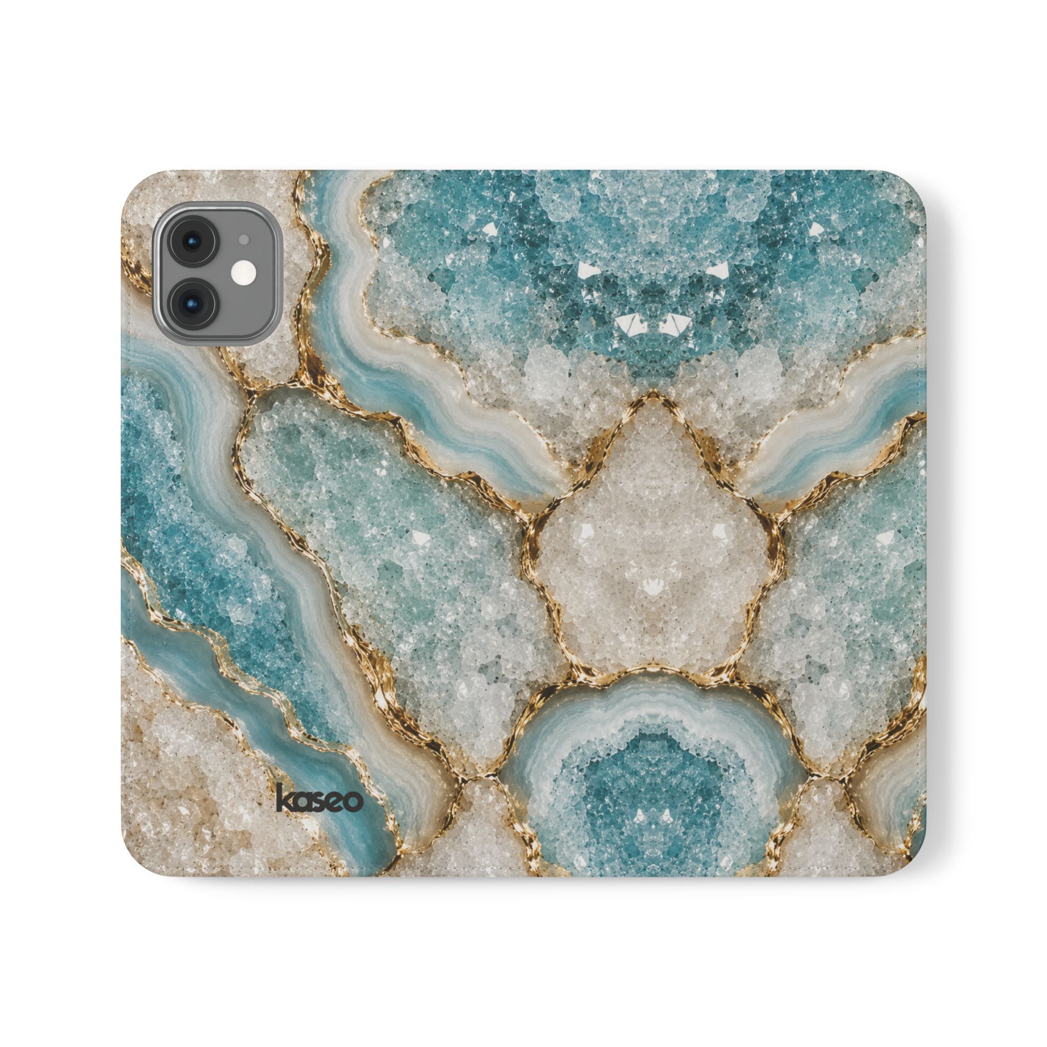 Crystal Aqua - Flip Phone Case