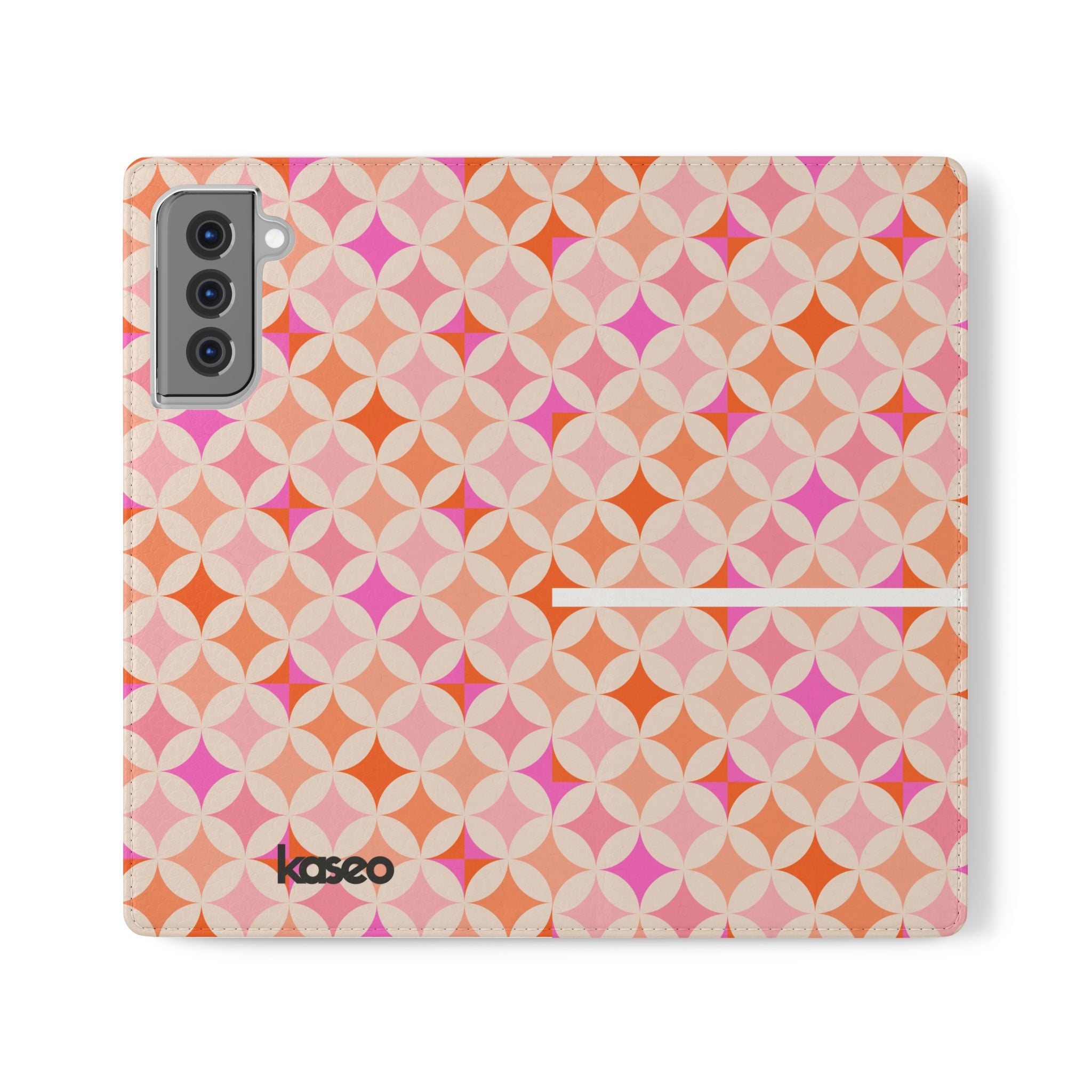 Retro Tile - Flip Phone Case