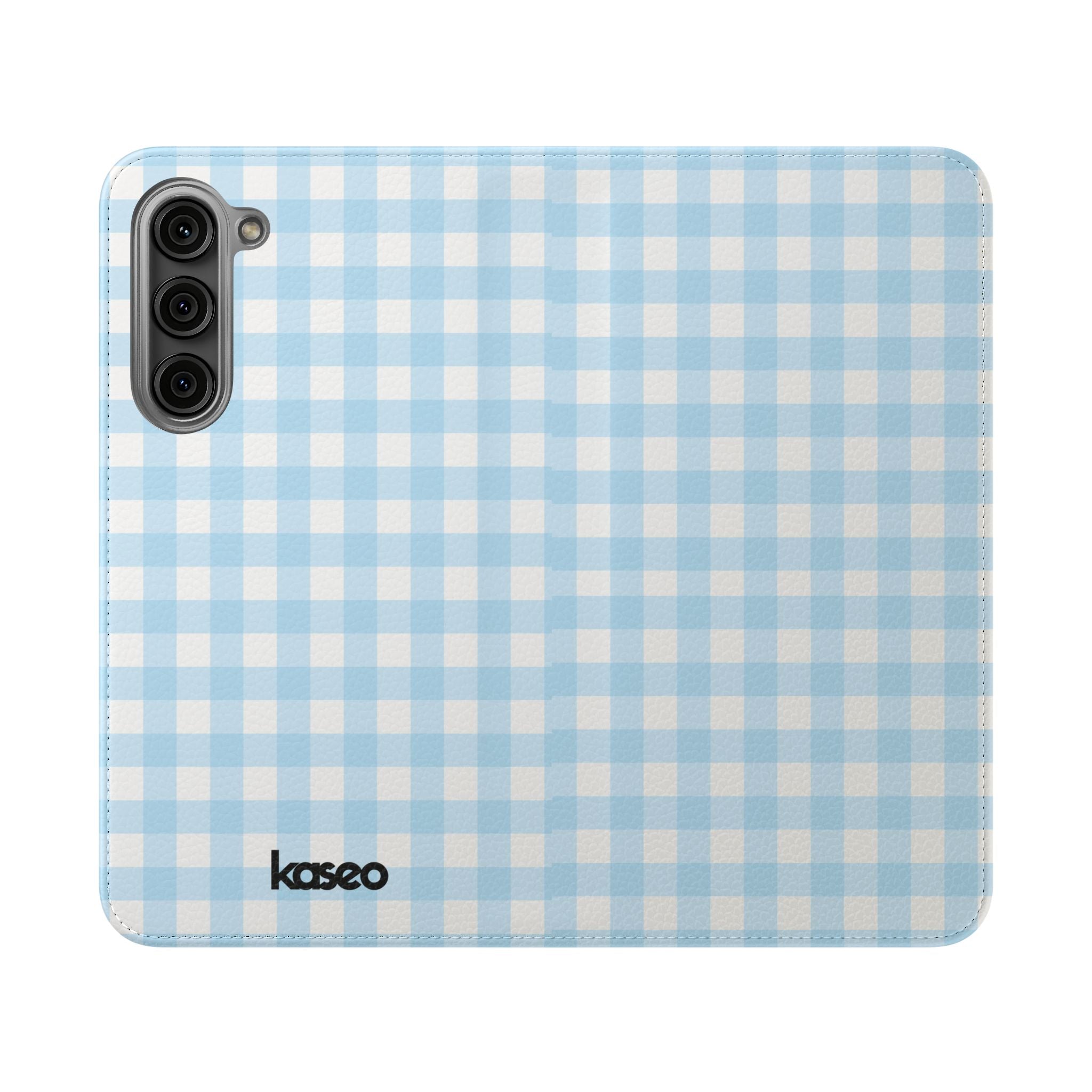 Gingham Sky - Flip Phone Case