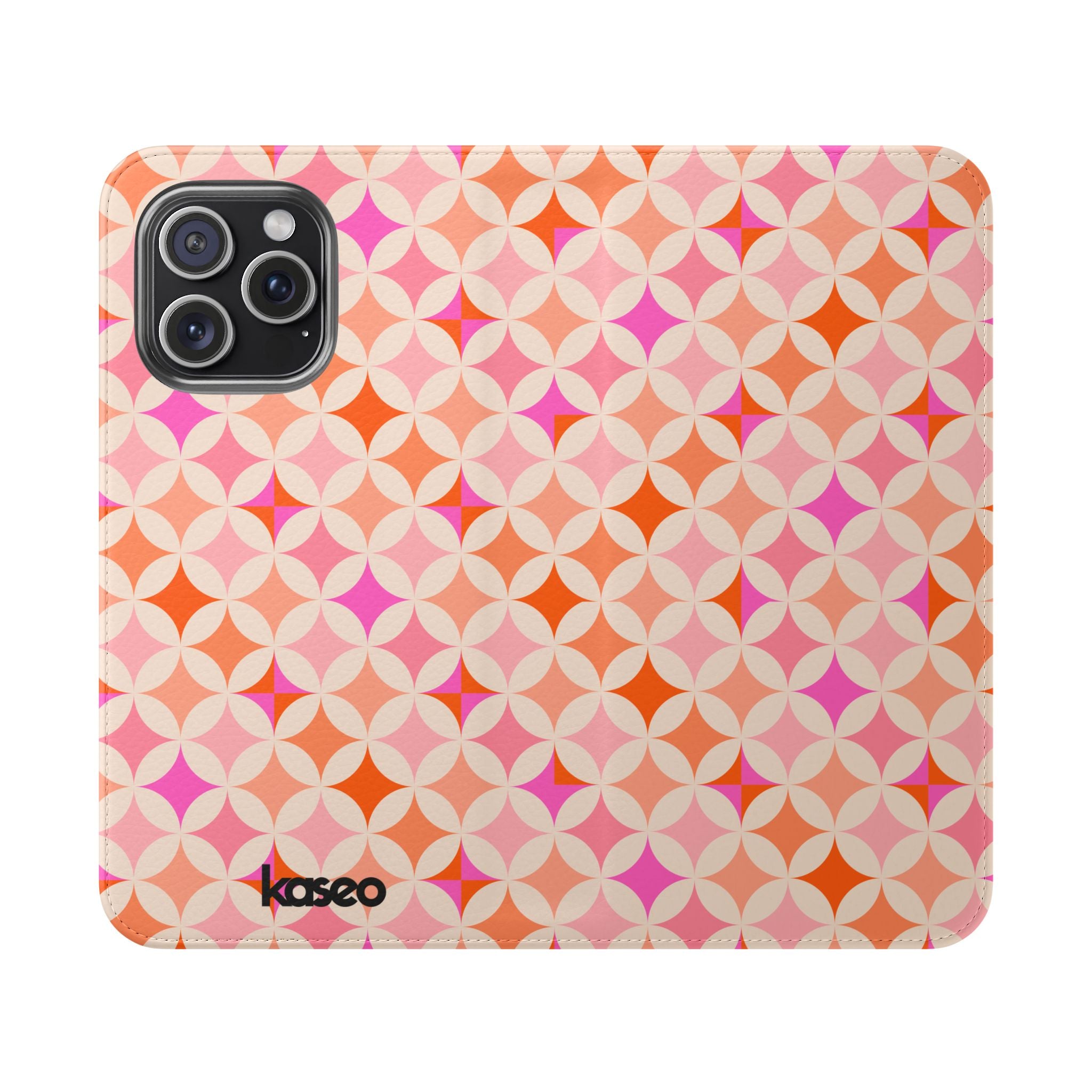 Retro Tile - Flip Phone Case