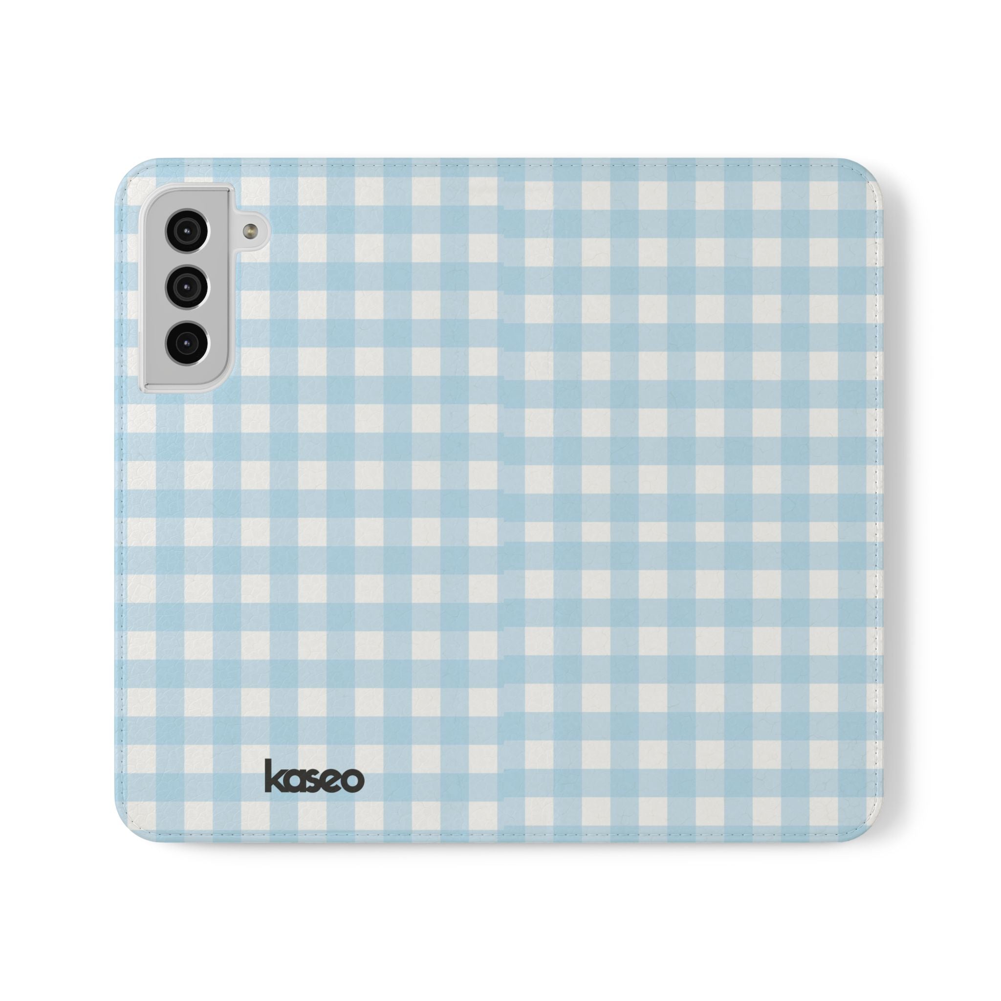 Gingham Sky - Flip Phone Case