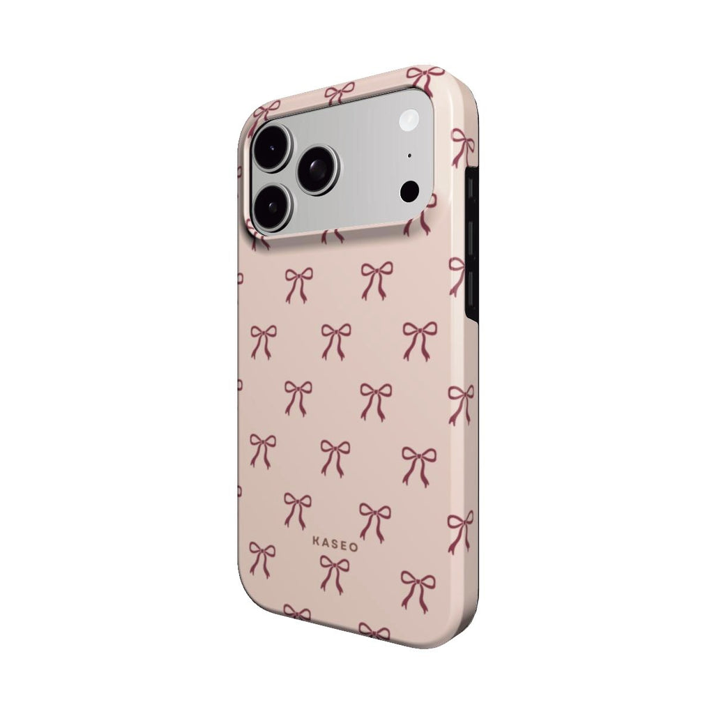 Festive Bow MagSafe phone case - angle