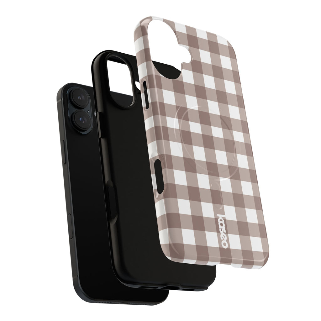Gingham Brown - MagSafe®