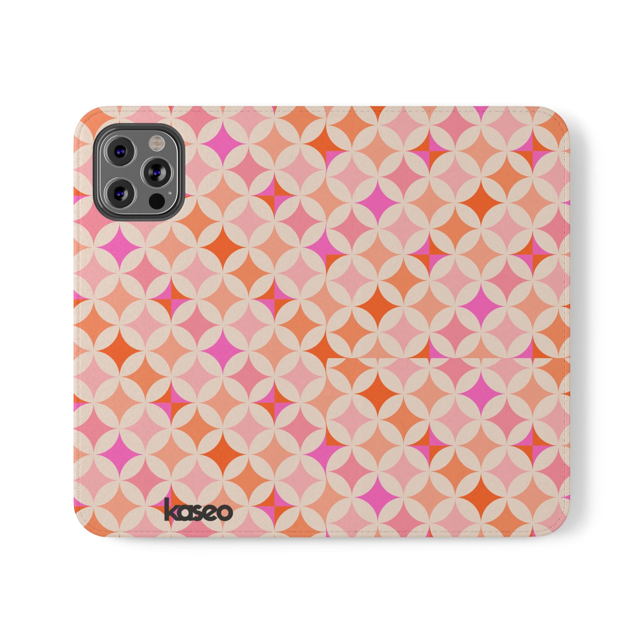 Retro Tile - Flip Phone Case