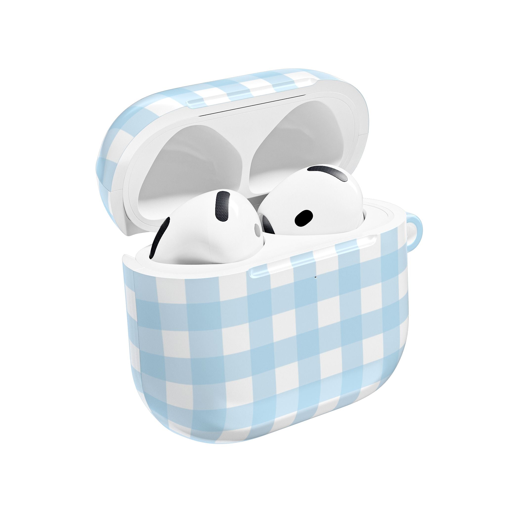 Gingham Sky - AirPods Gen 4 Case