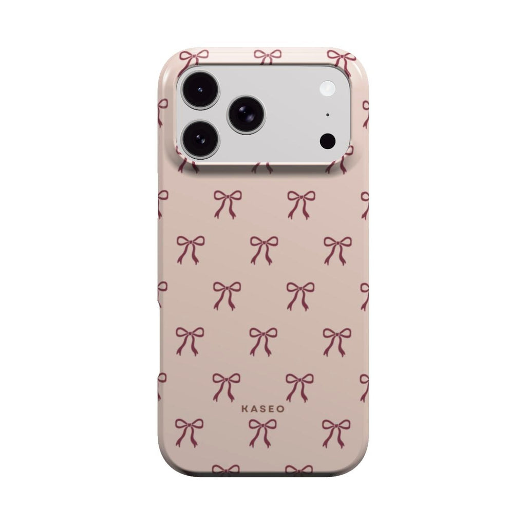 Festive Bow MagSafe phone case