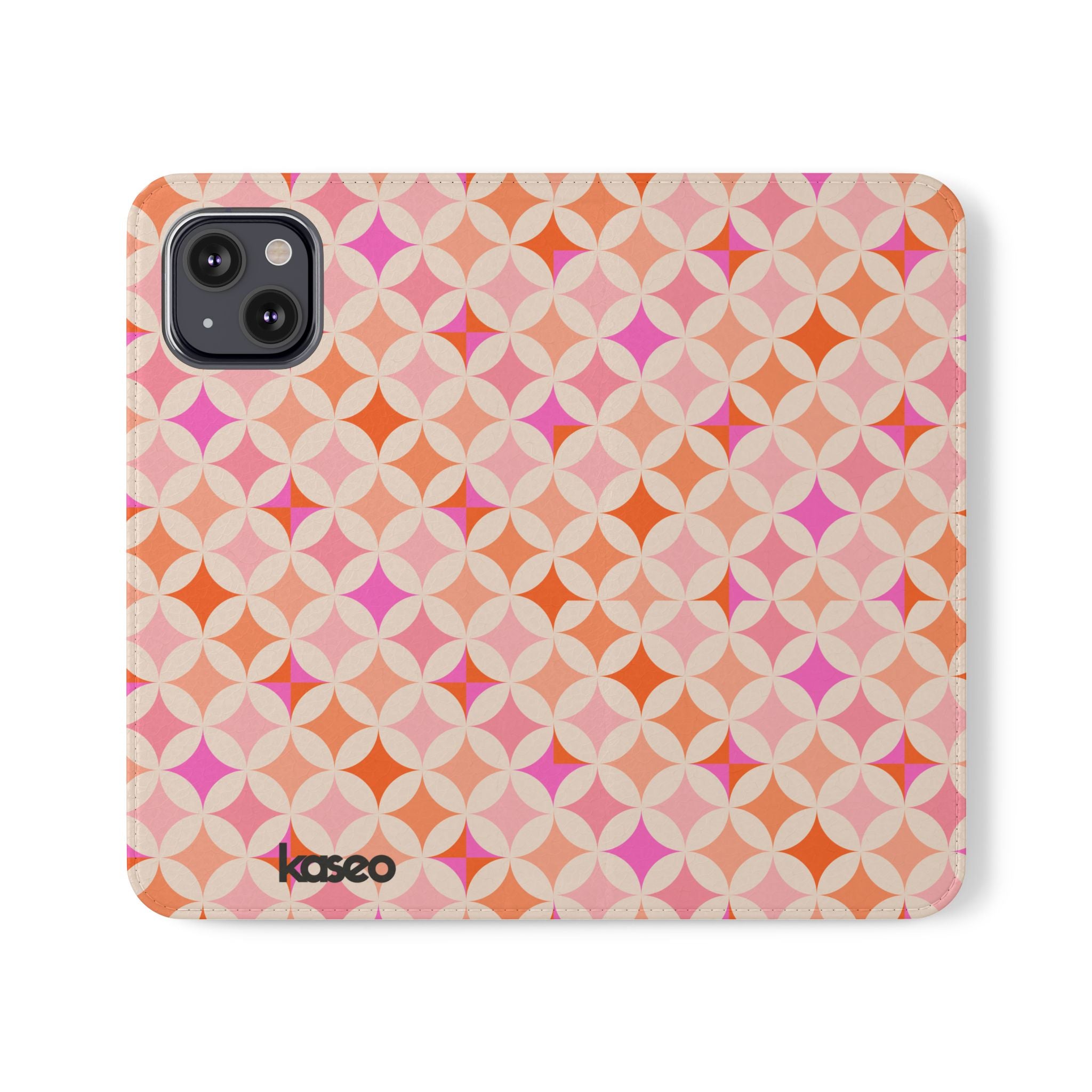 Retro Tile - Flip Phone Case