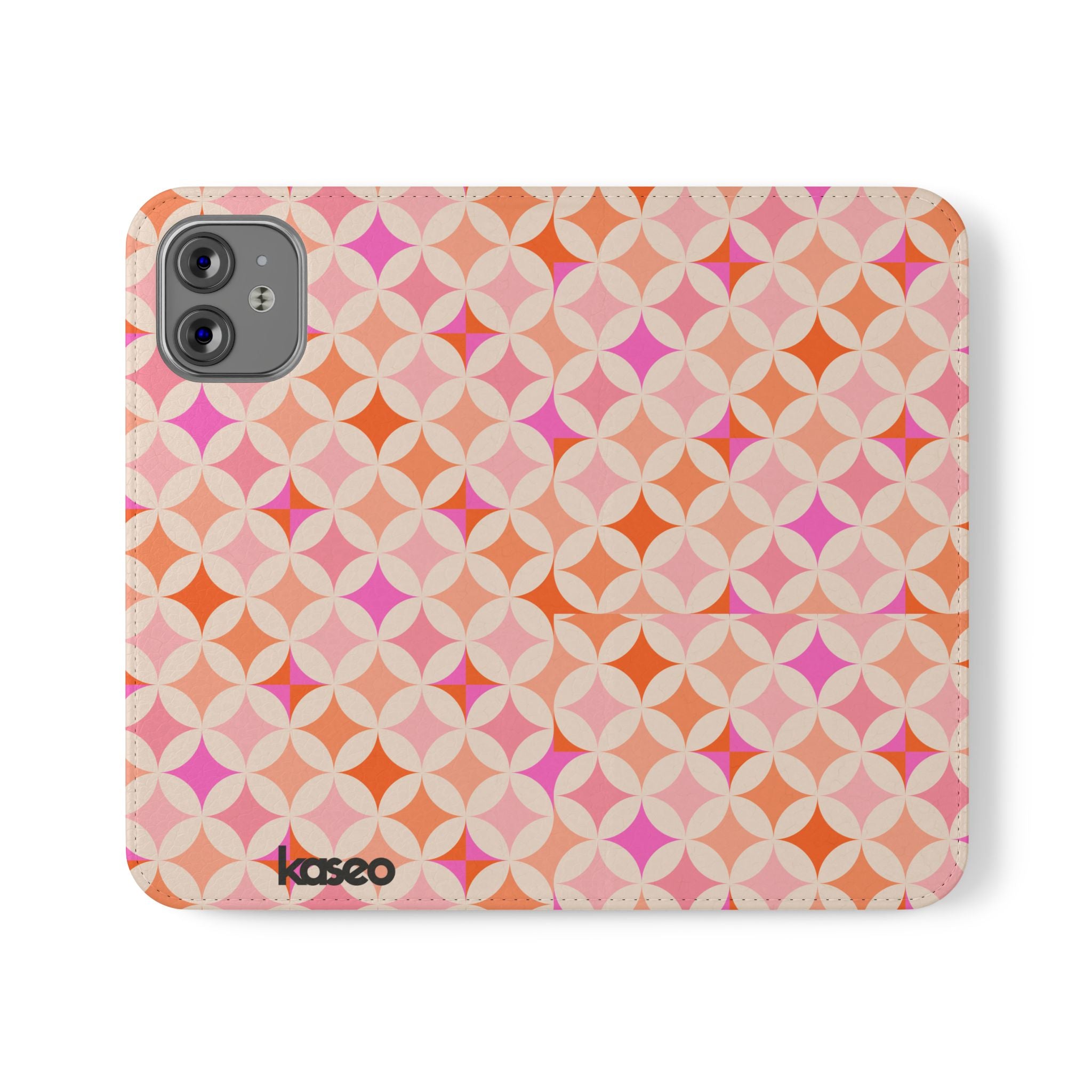 Retro Tile - Flip Phone Case