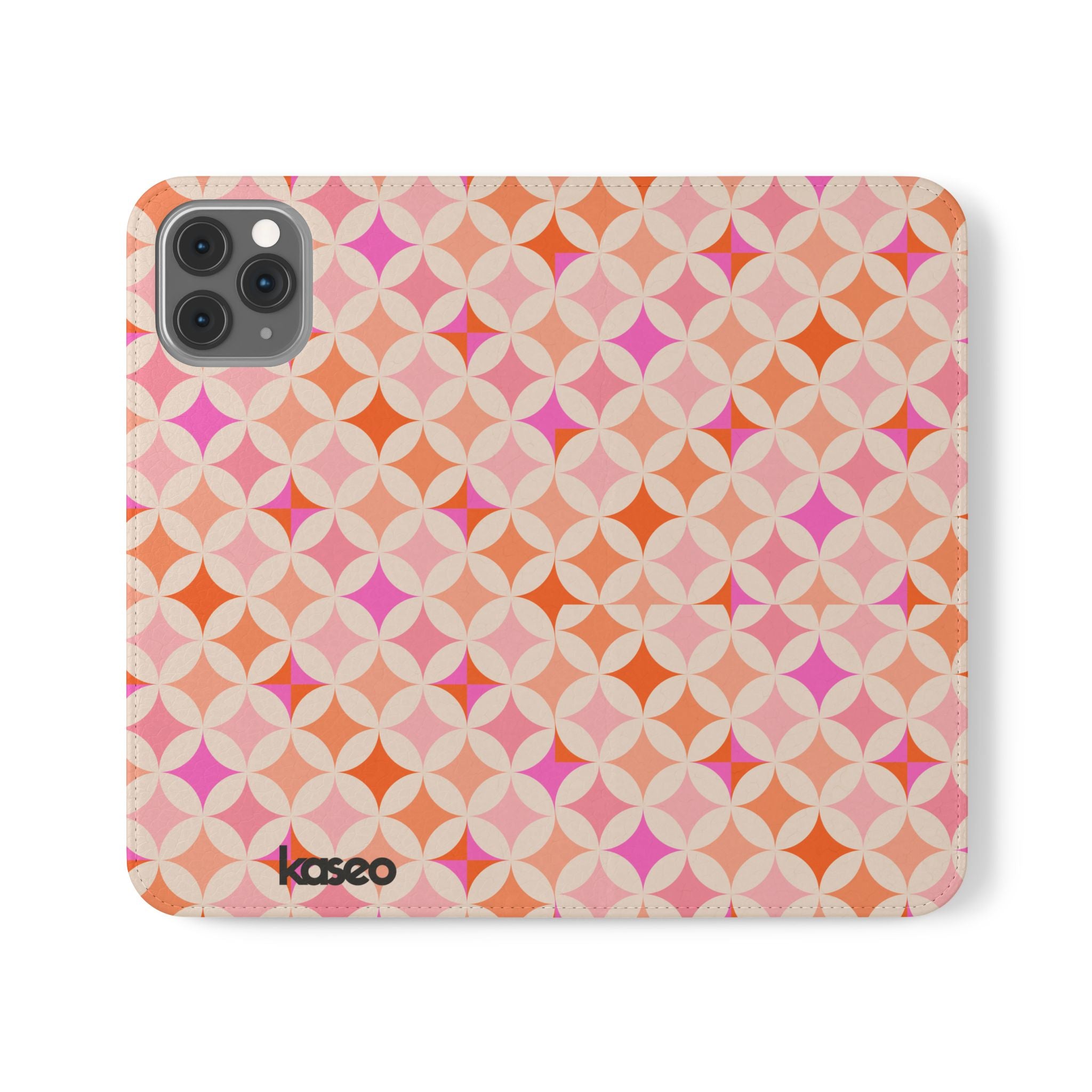 Retro Tile - Flip Phone Case