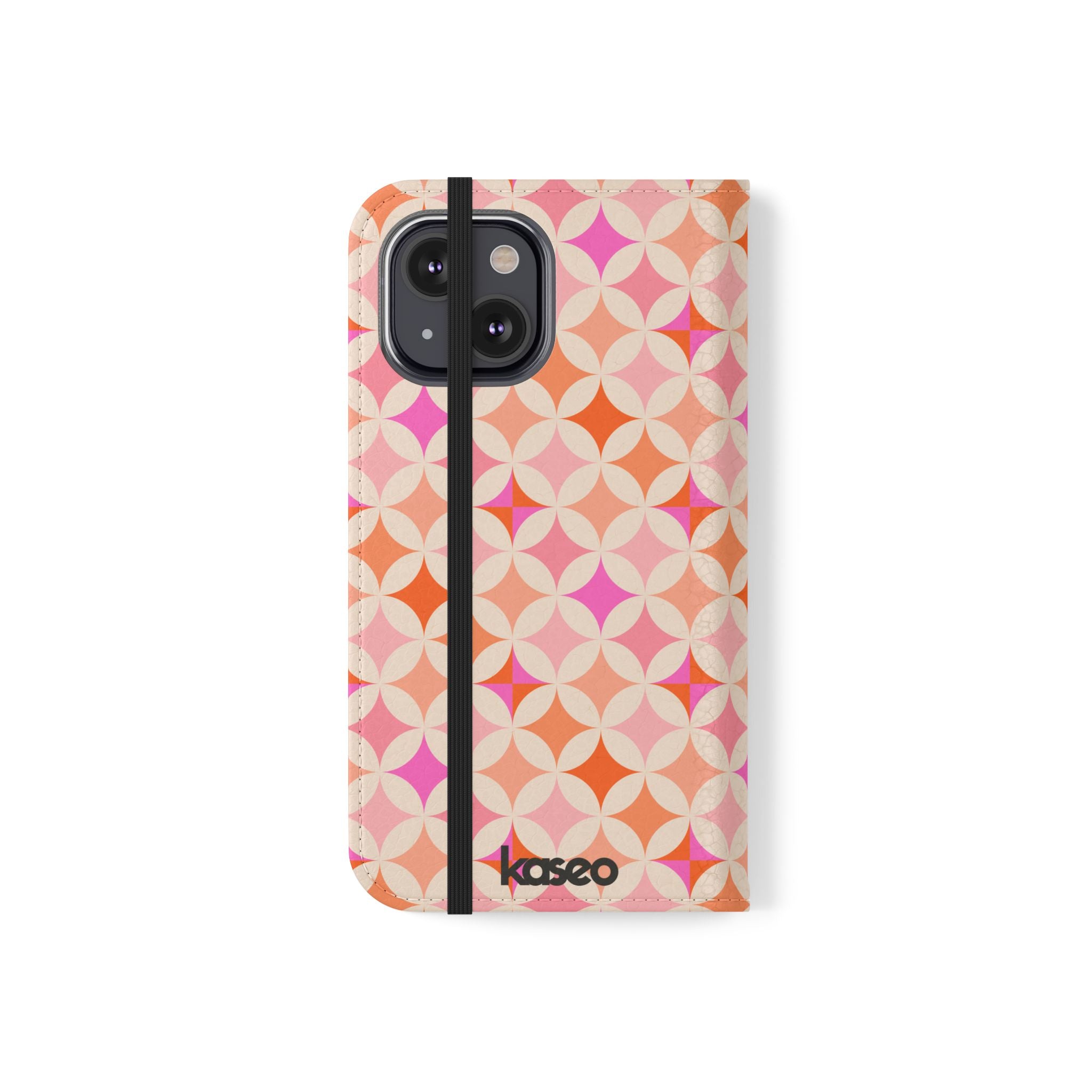 Retro Tile - Flip Phone Case