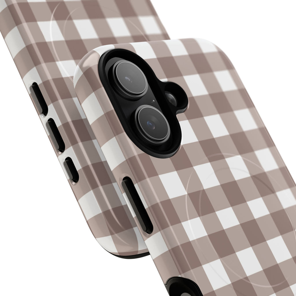 Gingham Brown - MagSafe®