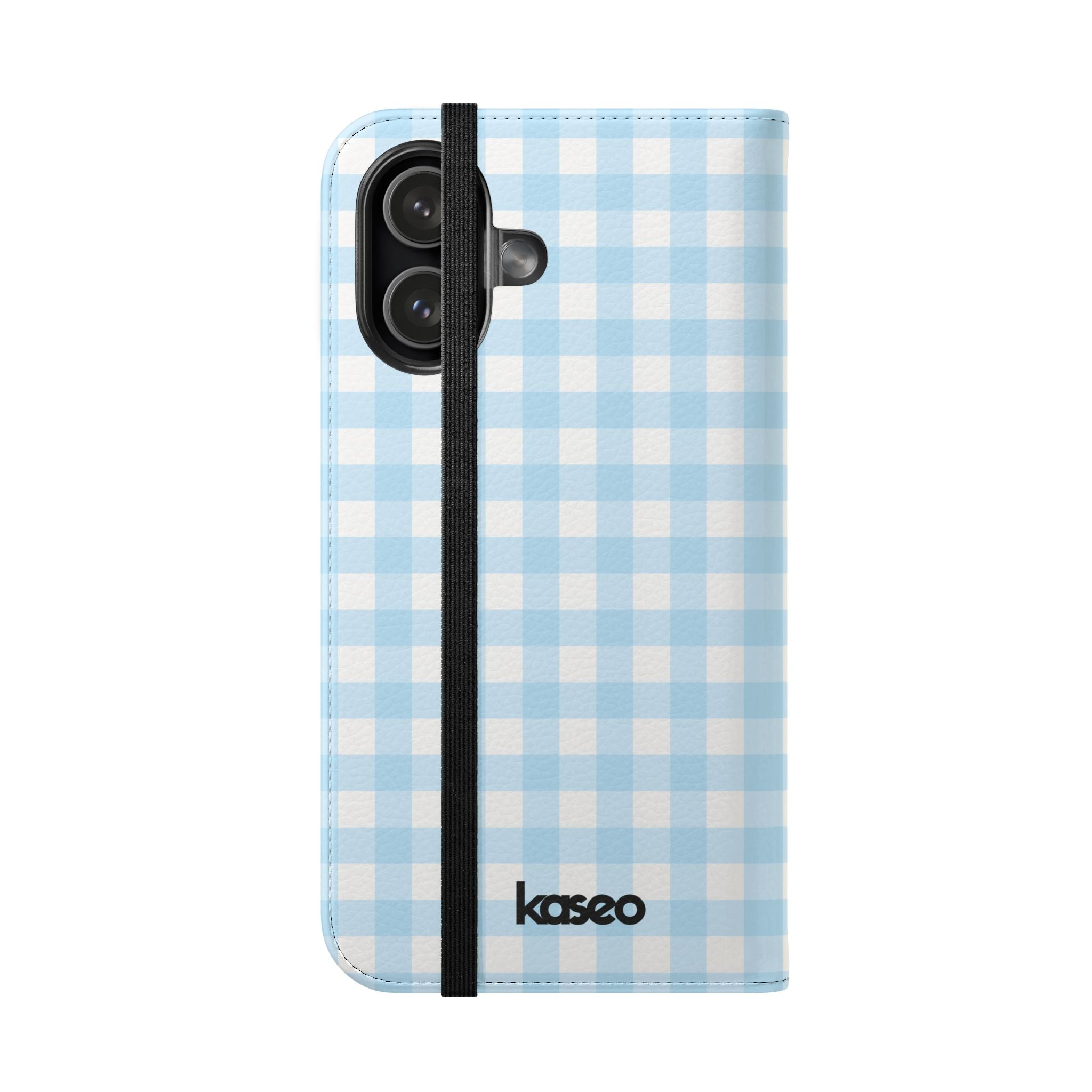 Gingham Sky - Flip Phone Case