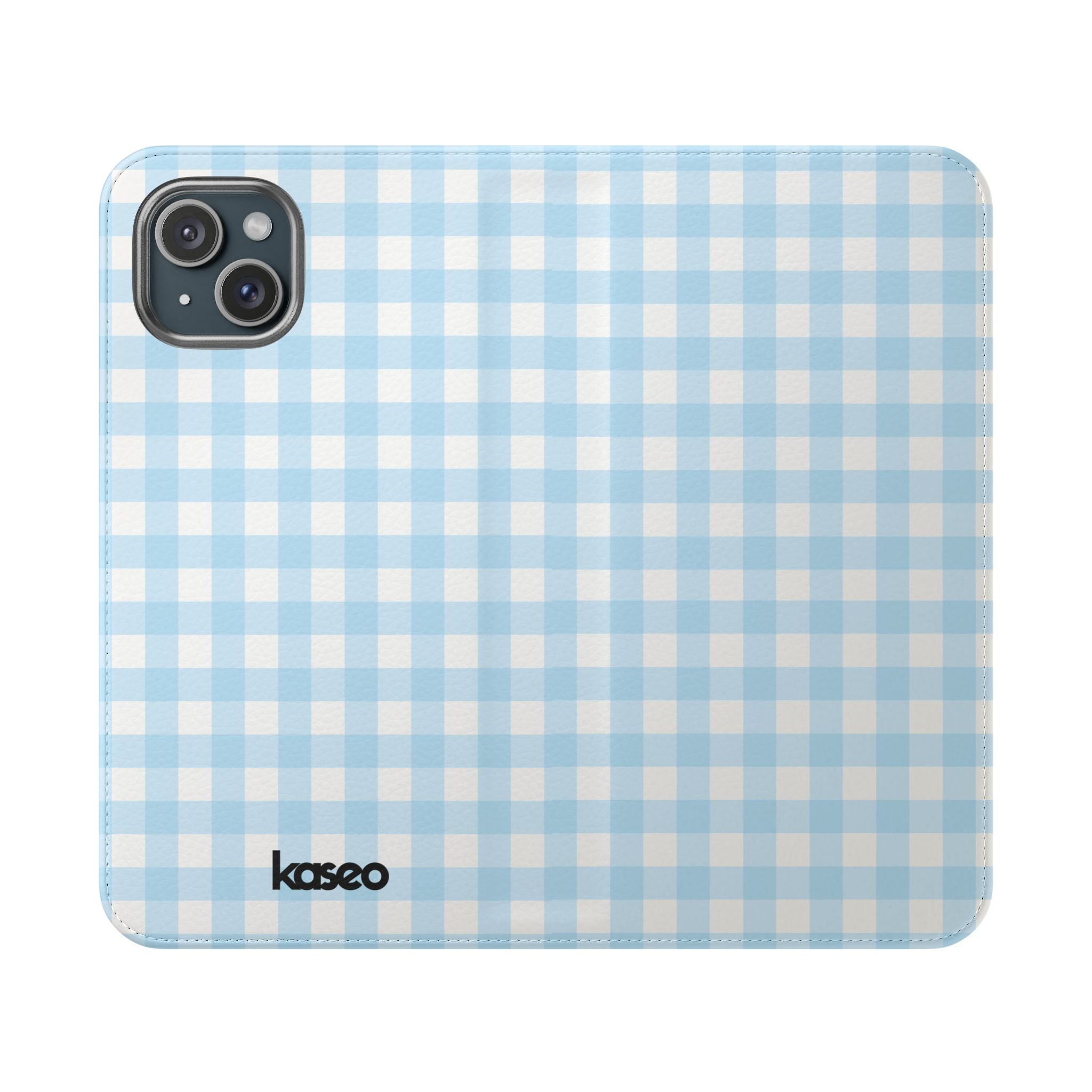Gingham Sky - Flip Phone Case
