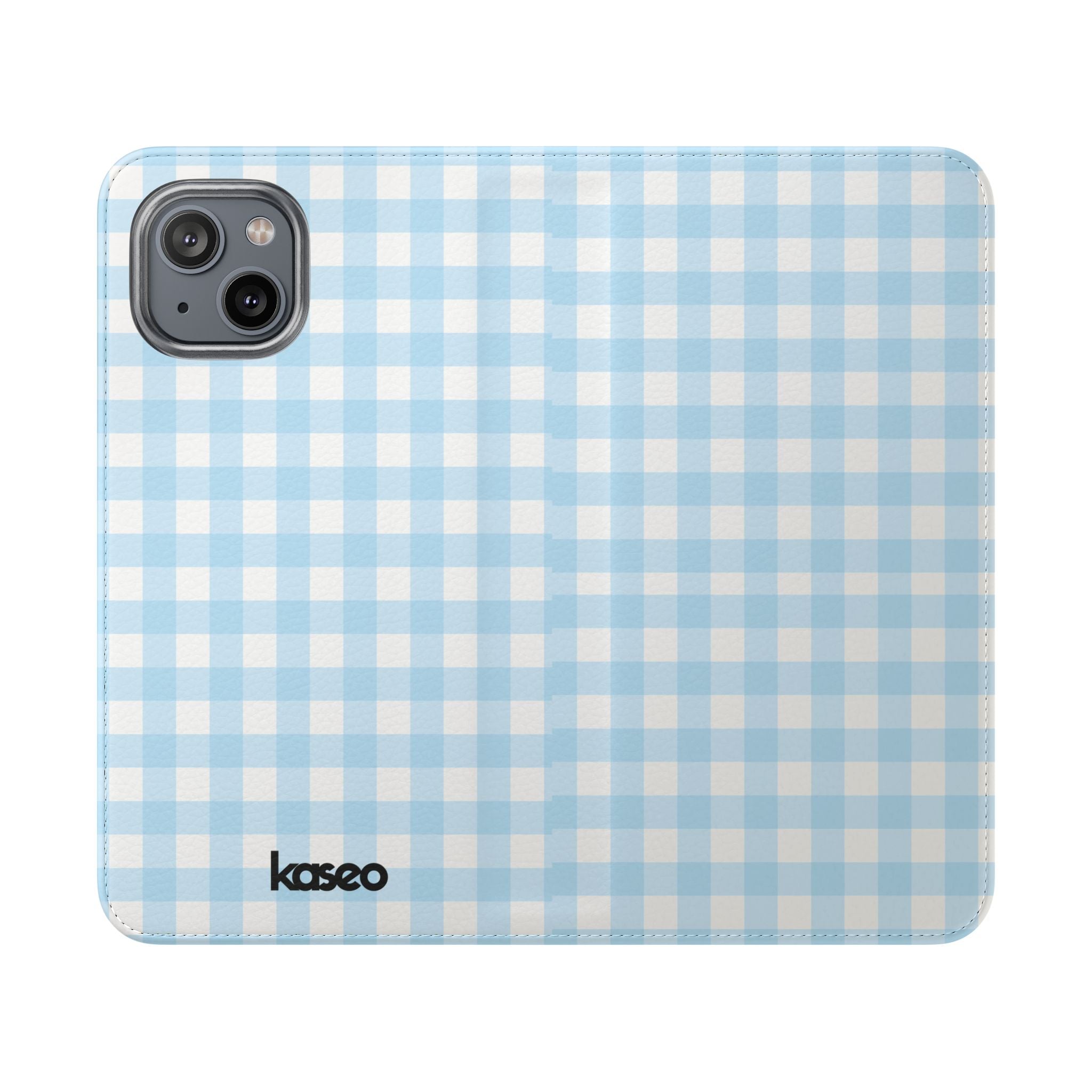Gingham Sky - Flip Phone Case