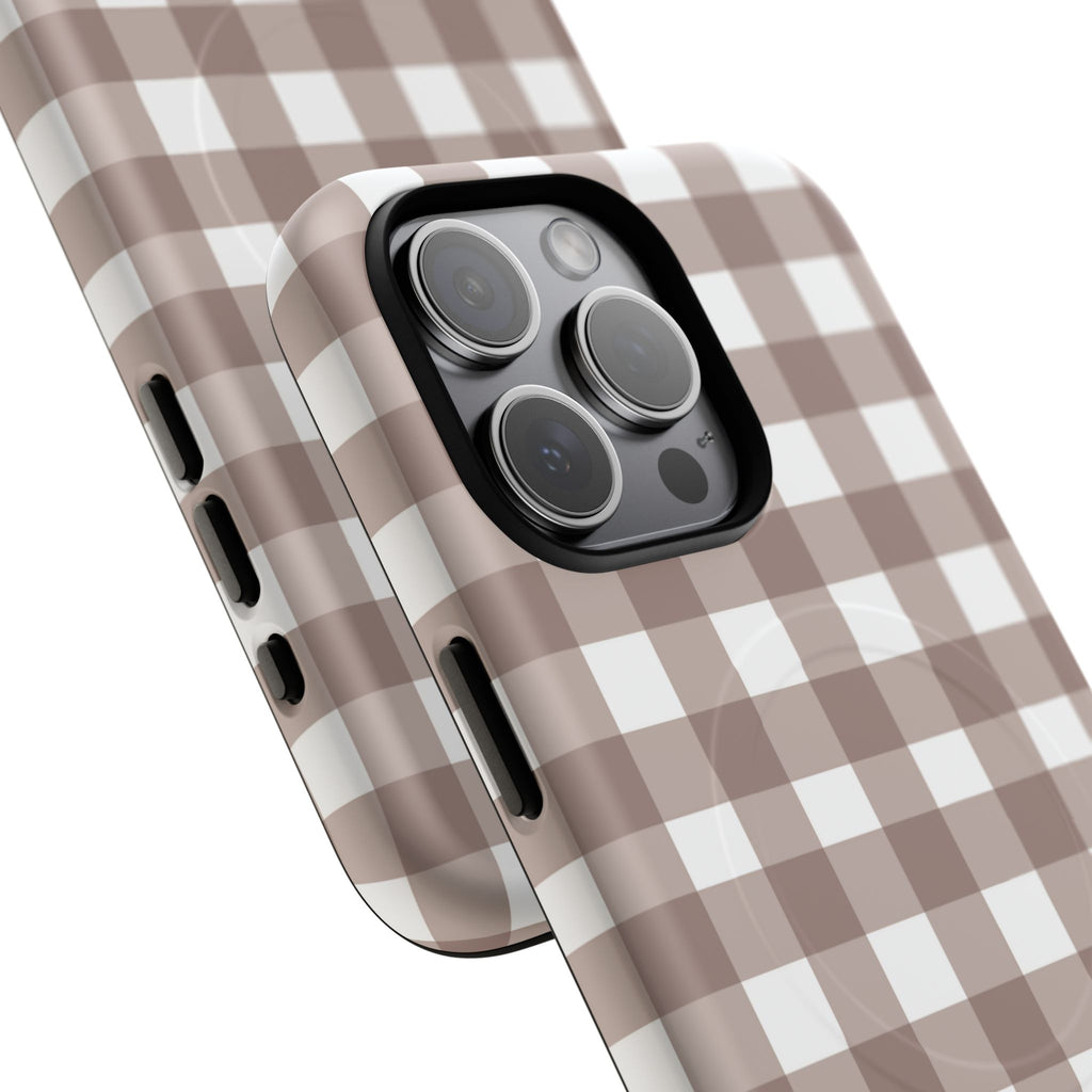 Gingham Brown - MagSafe®
