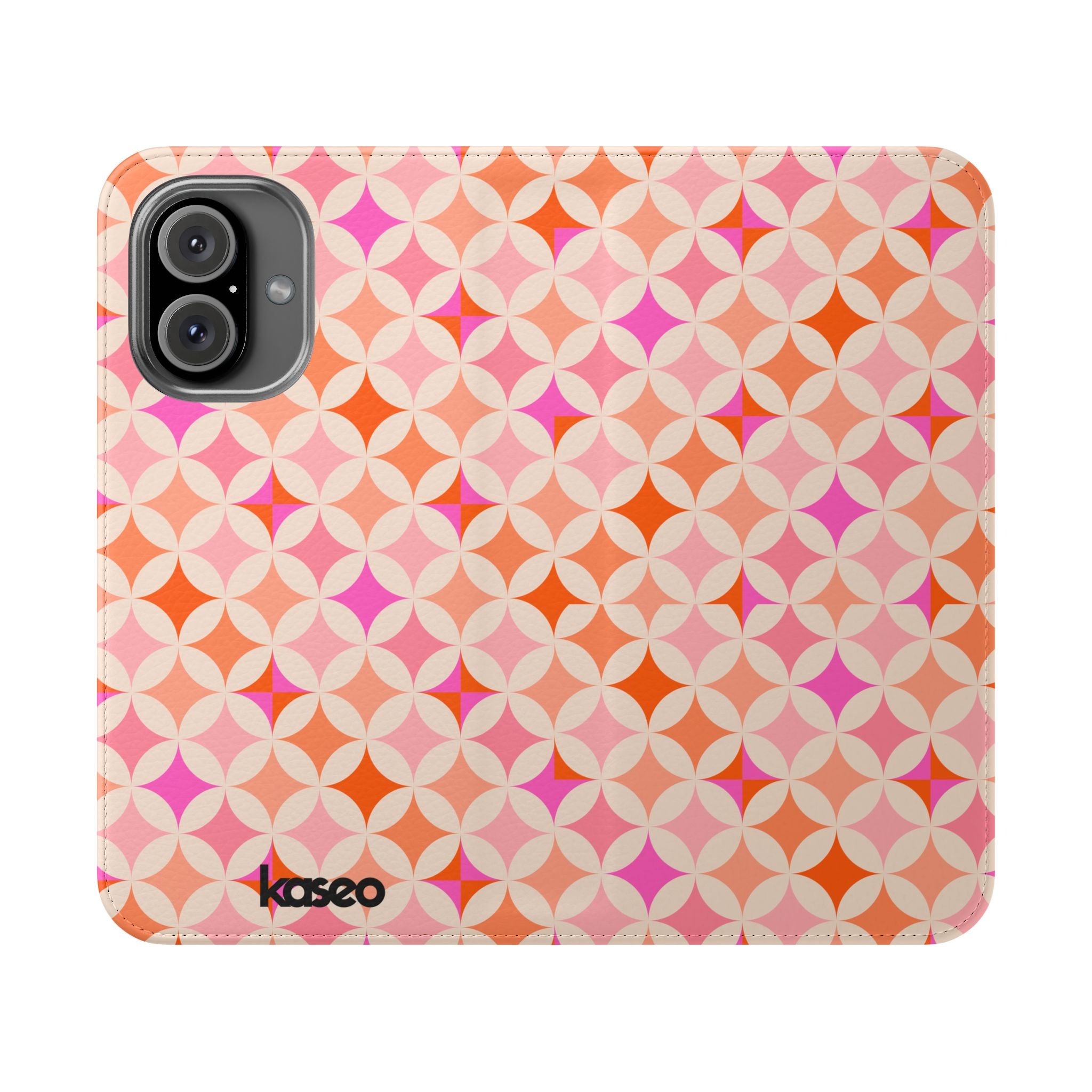 Retro Tile - Flip Phone Case