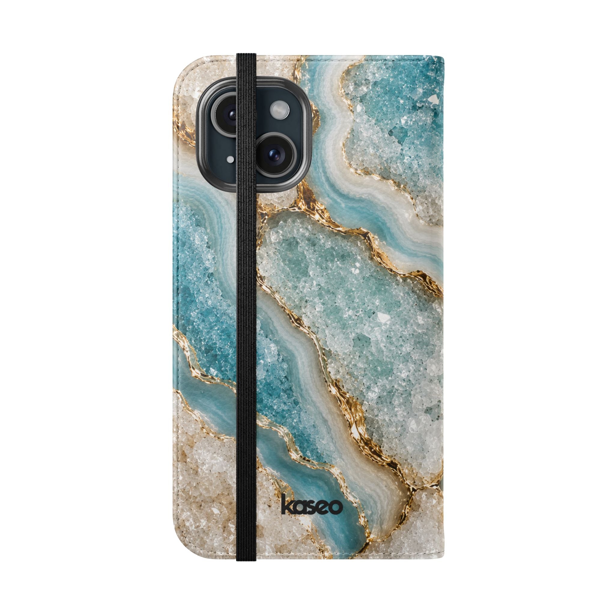 Crystal Aqua - Flip Phone Case