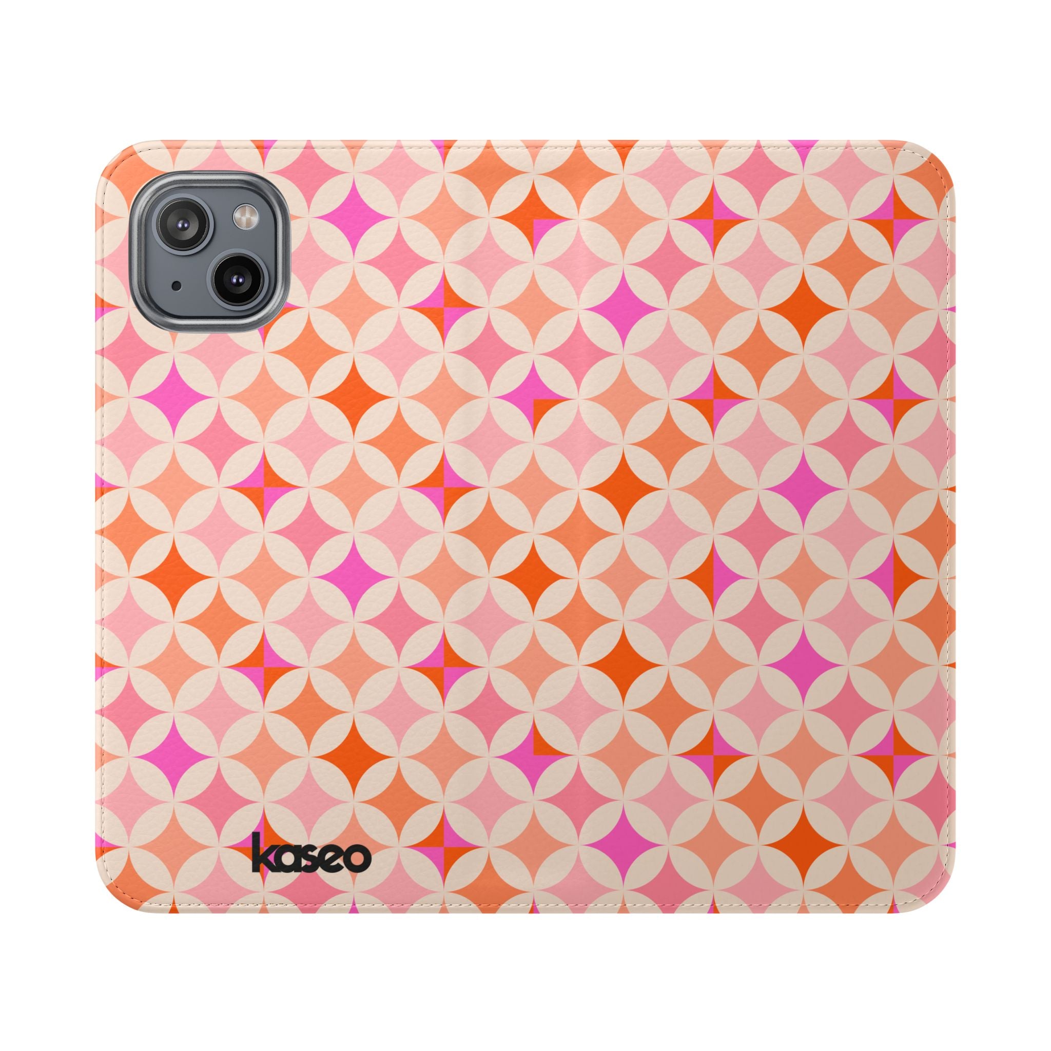 Retro Tile - Flip Phone Case