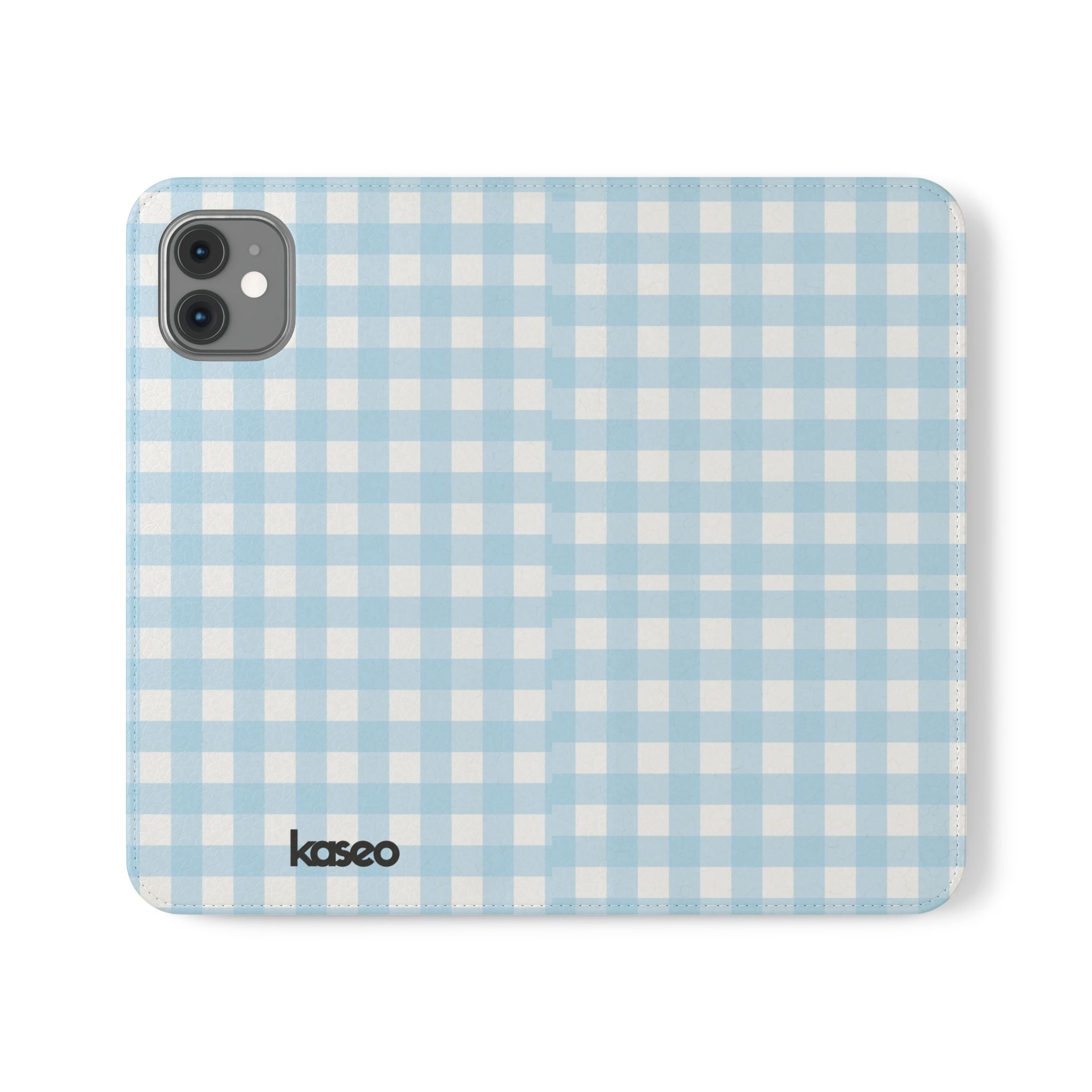 Gingham Sky - Flip Phone Case