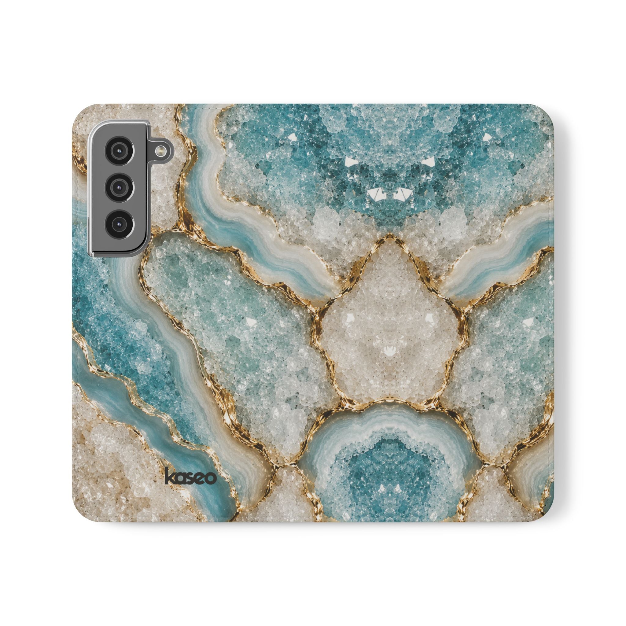 Crystal Aqua - Flip Phone Case