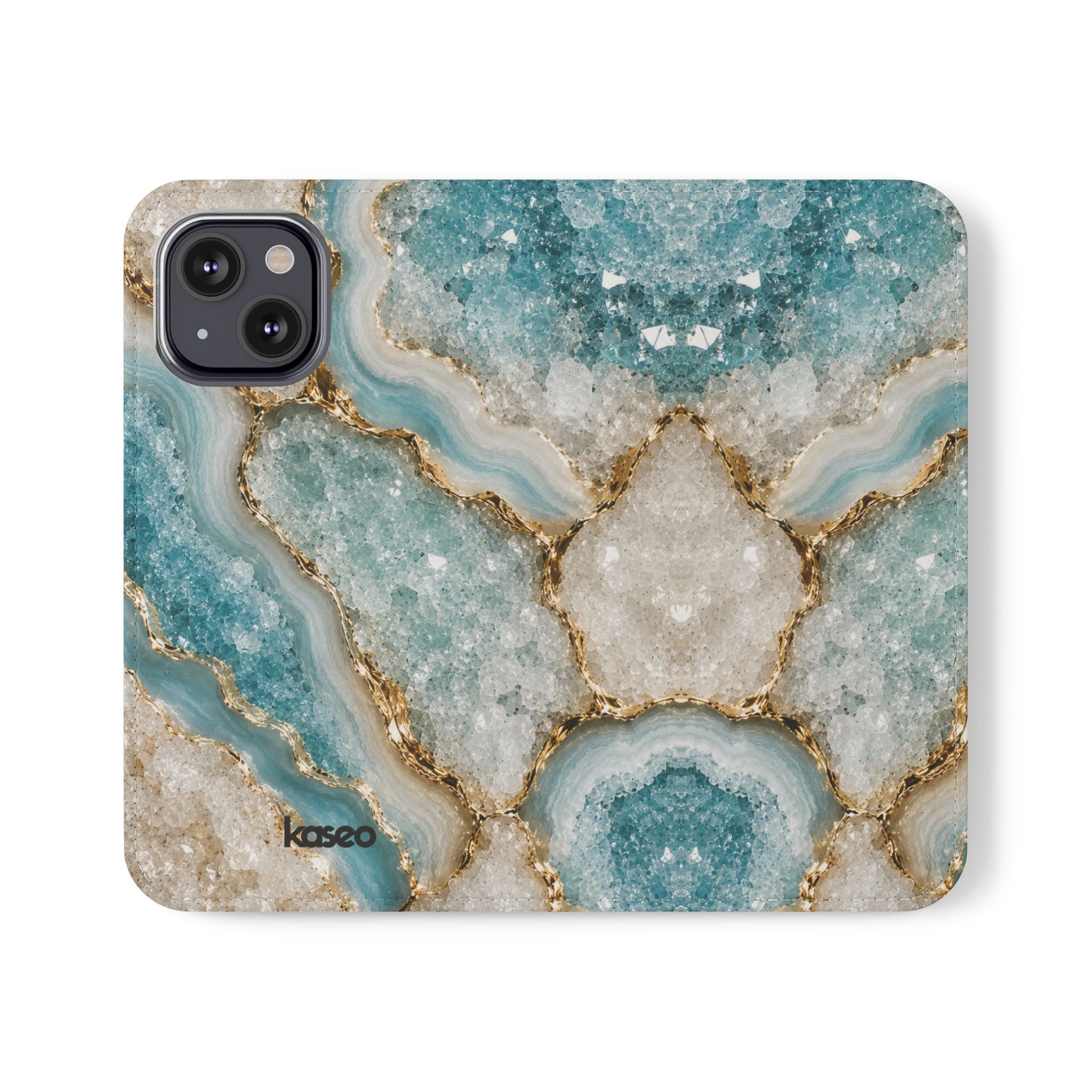 Crystal Aqua - Flip Phone Case