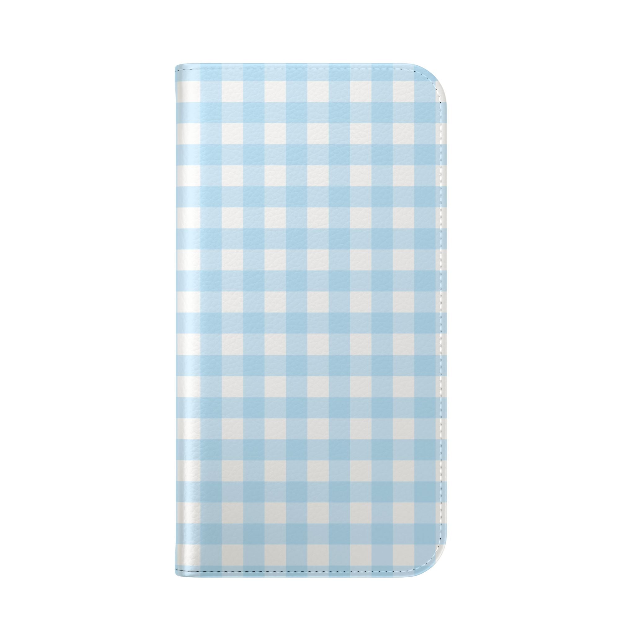 Gingham Sky - Flip Phone Case