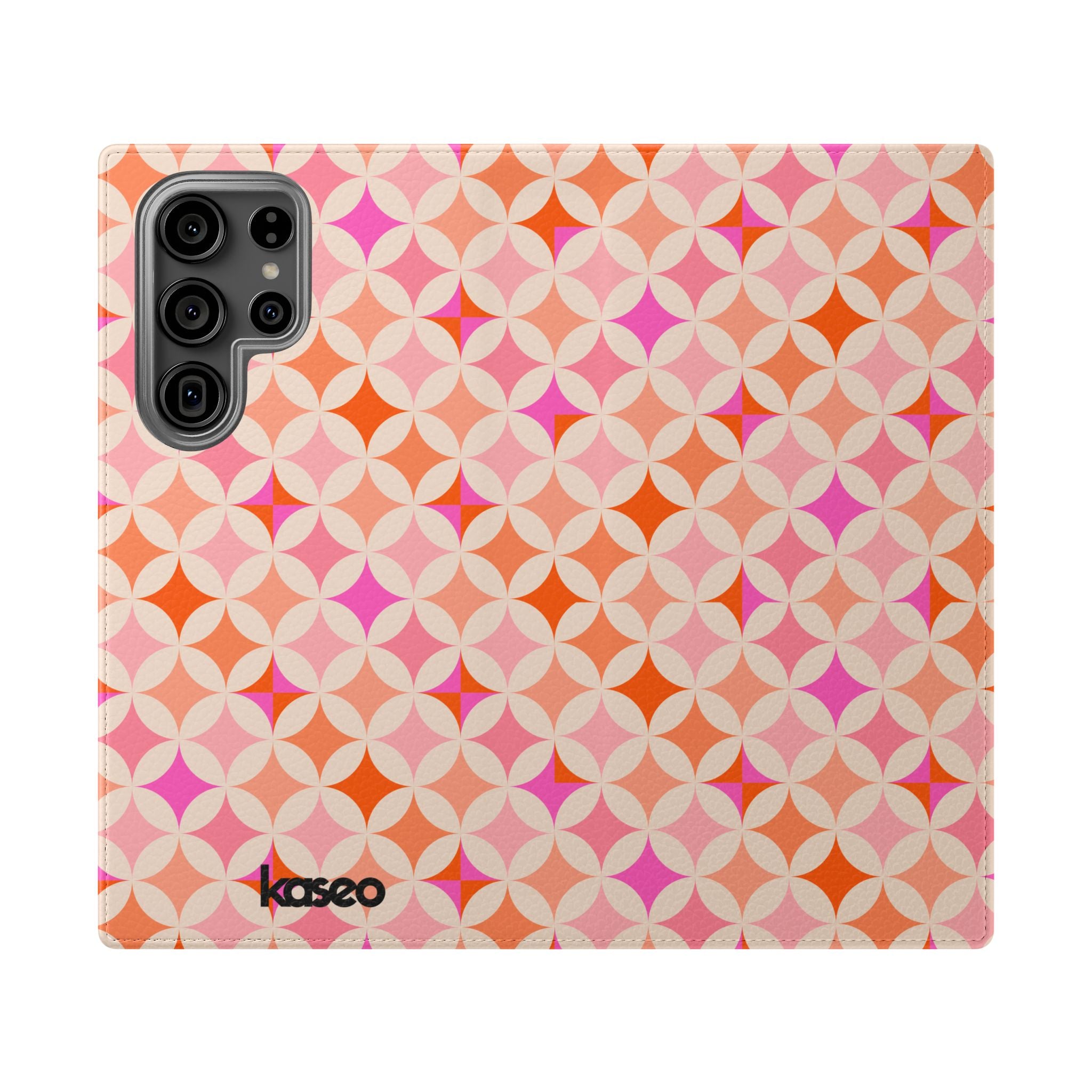 Retro Tile - Flip Phone Case