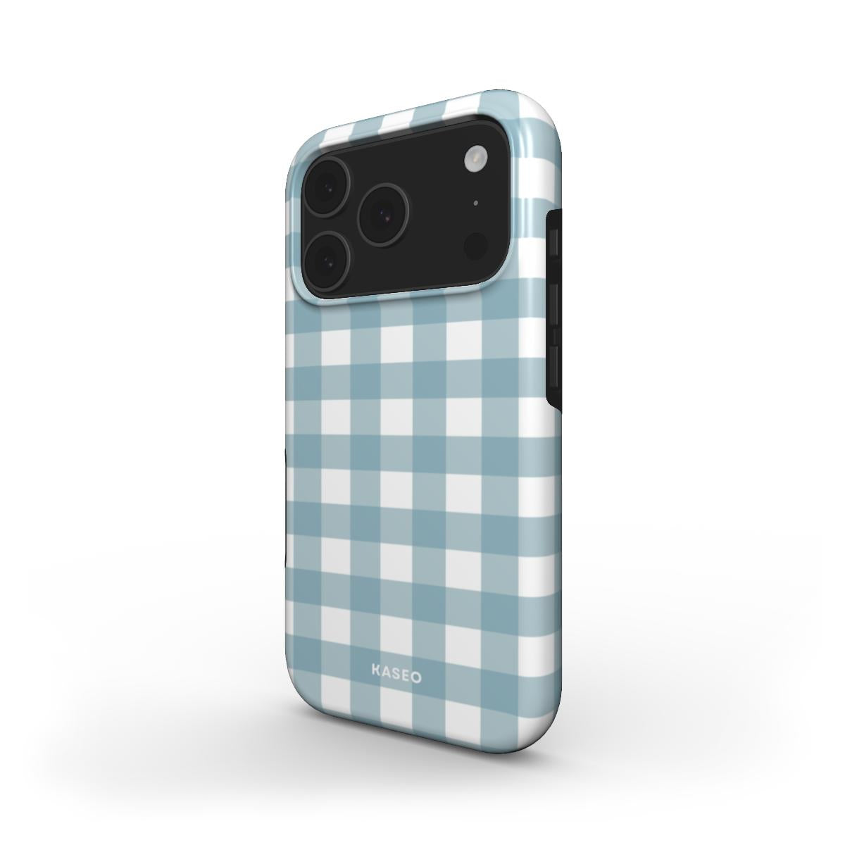 Gingham Blue - MagSafe Tough Phone Case