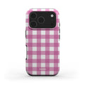 Gingham Pink - MagSafe Tough Phone Case