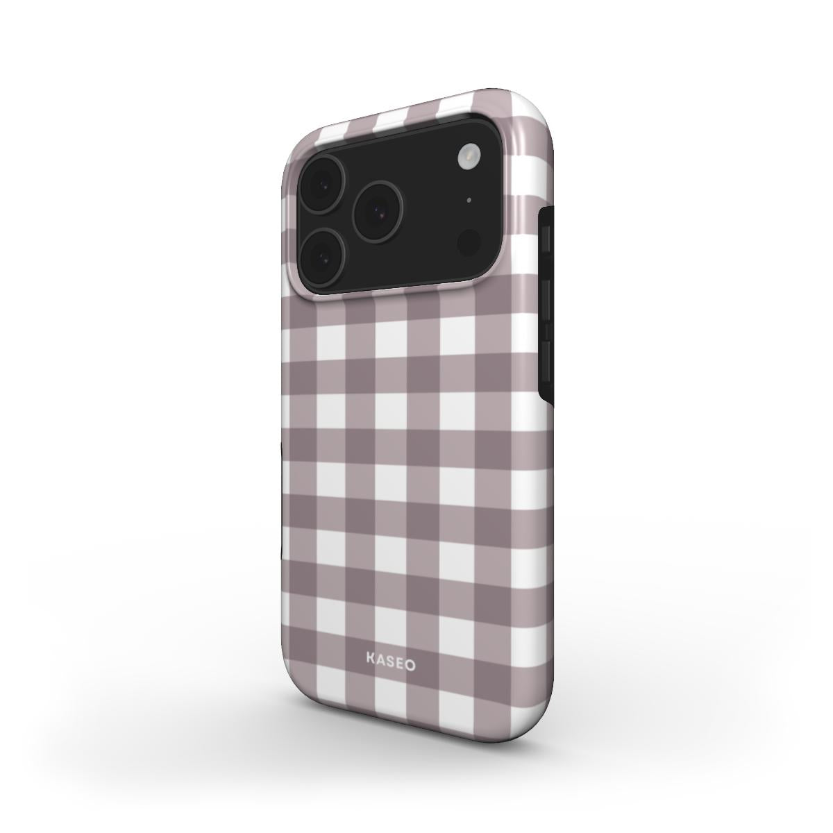 Gingham Brown - MagSafe Tough Phone Case