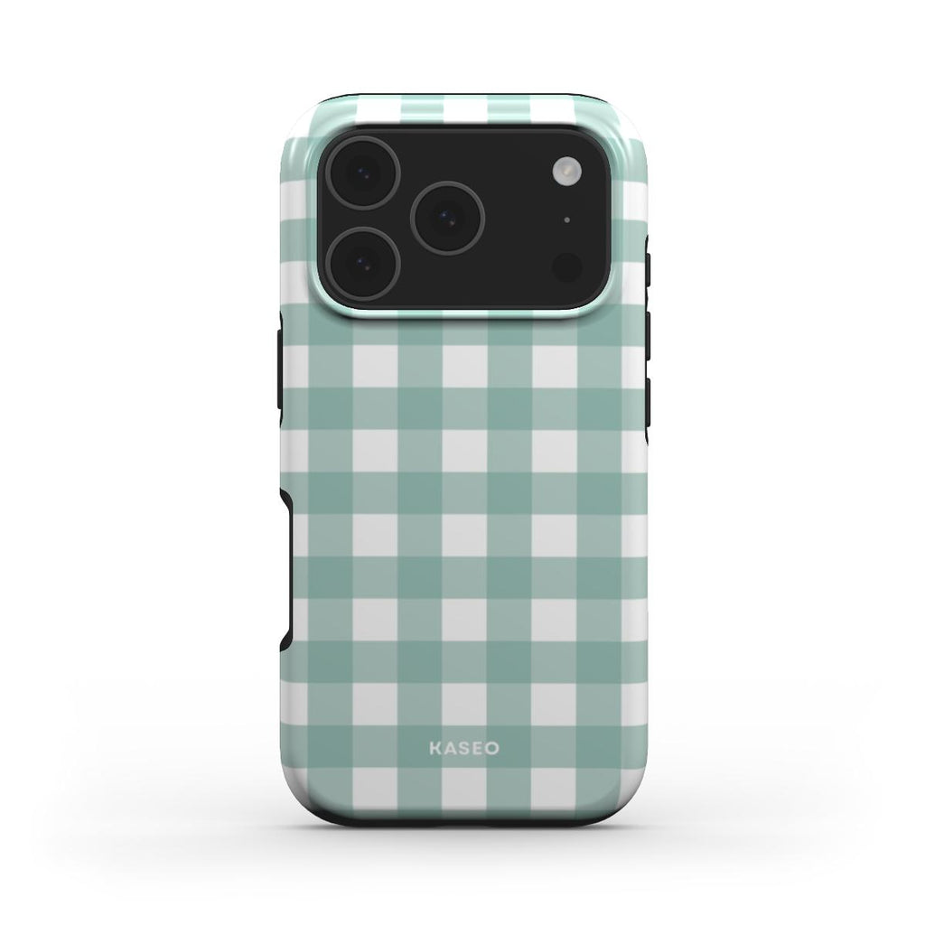 Gingham Moss - MagSafe Tough Phone Case