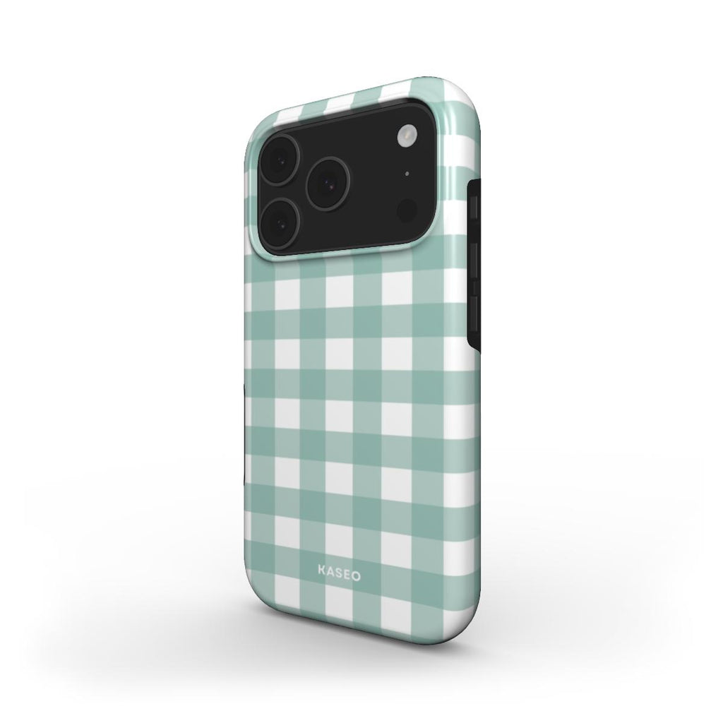 Gingham Moss - MagSafe Tough Phone Case