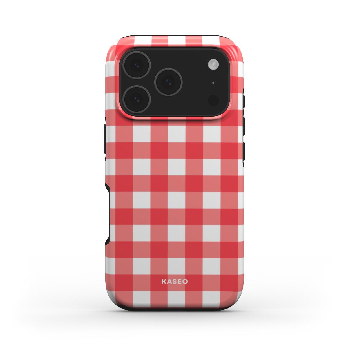 Gingham Red - MagSafe Tough Phone Case