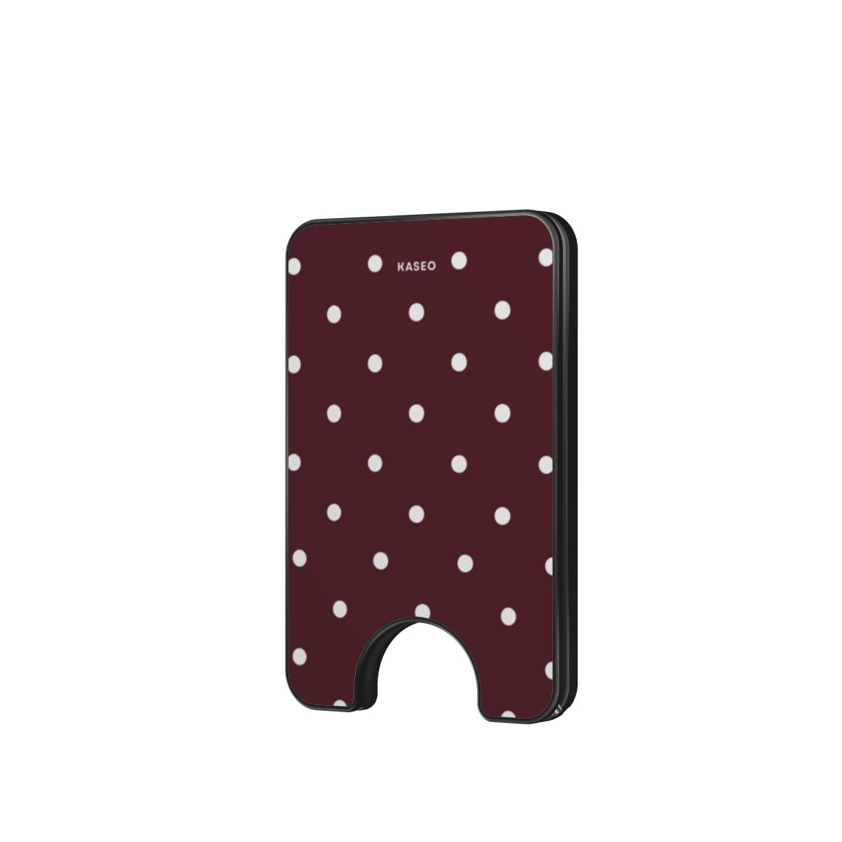 KASEO Magnetic Wallet - Wine Spot