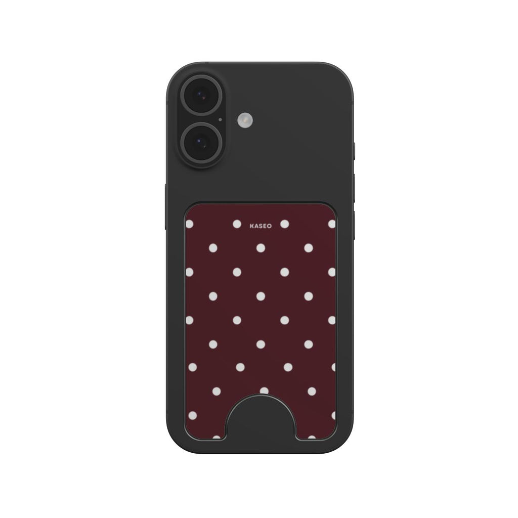 KASEO Magnetic Wallet - Wine Spot