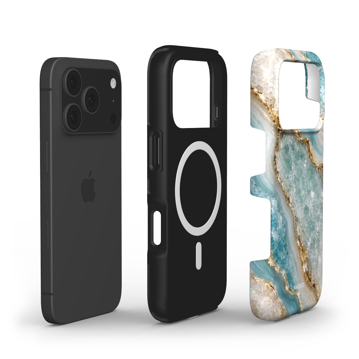 Aqua Marble - MagSafe Tough Phone Case