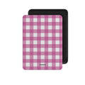 Gingham Pink - Kindle Case