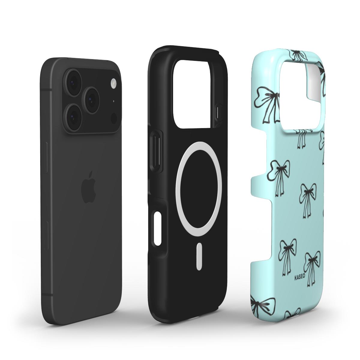 Bow Blue - MagSafe Tough Phone Case