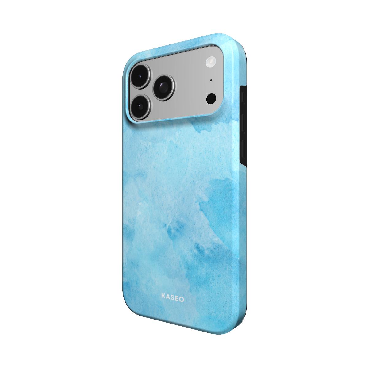 Watercolour Sky Blue - MagSafe Tough Phone Case