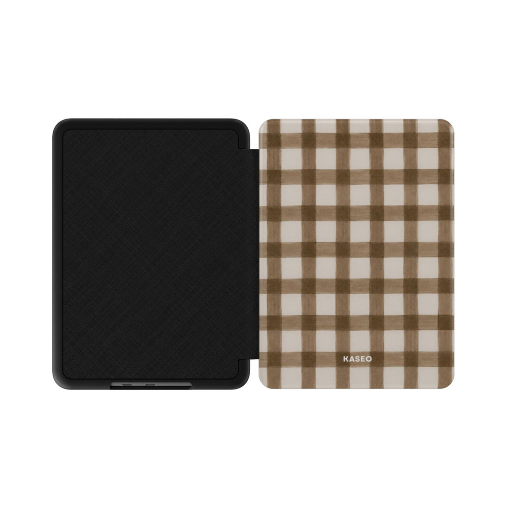 Cosy Gingham - Kindle Case