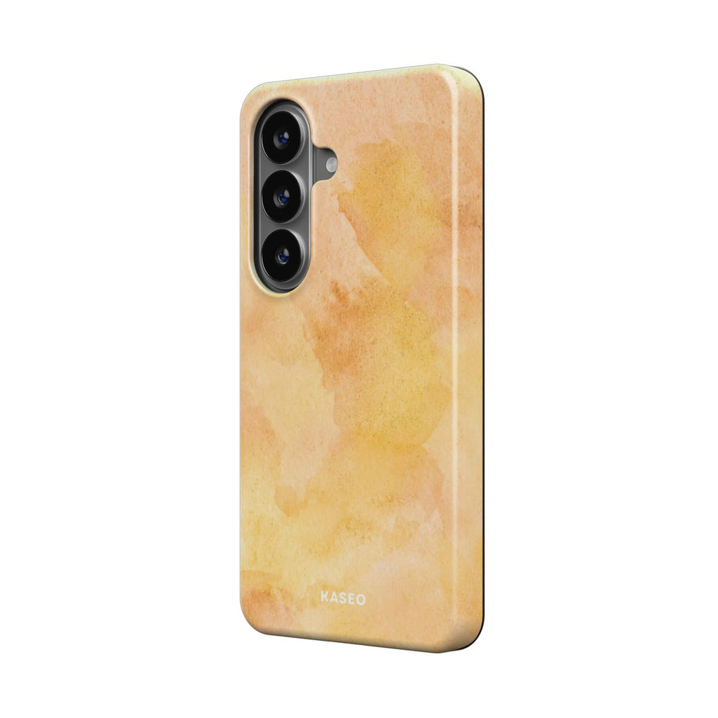 Watercolour Yellow - Android Tough Phone Case
