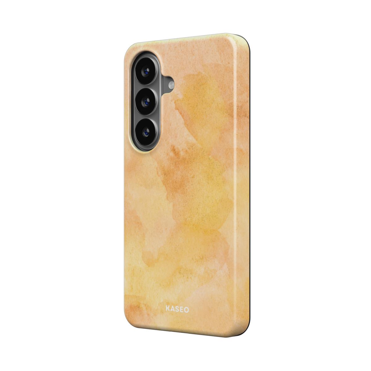 Watercolour Yellow - Android Tough Phone Case