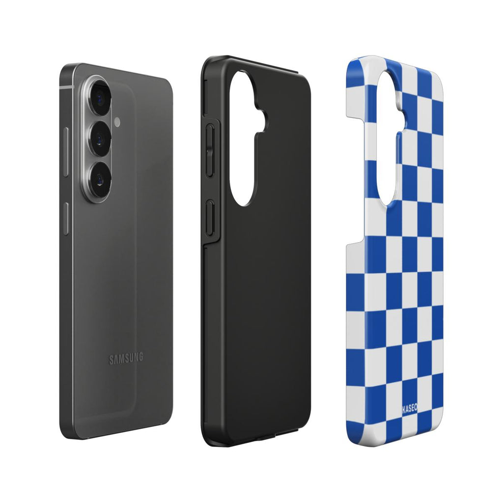 Blue Tiles - Android Tough Phone Case