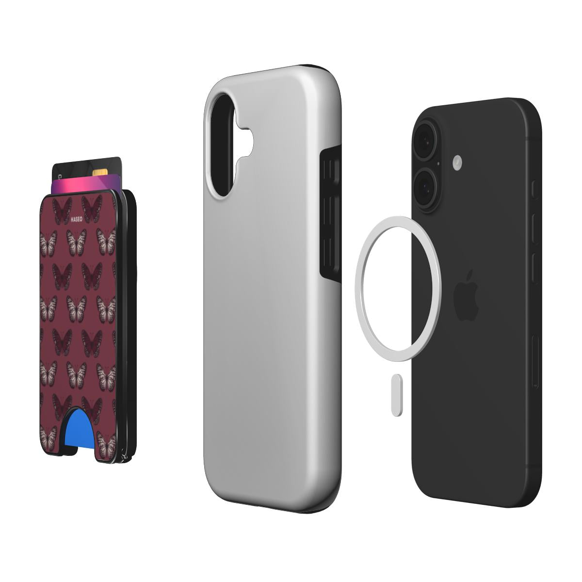 KASEO Magnetic Wallet - Monarch