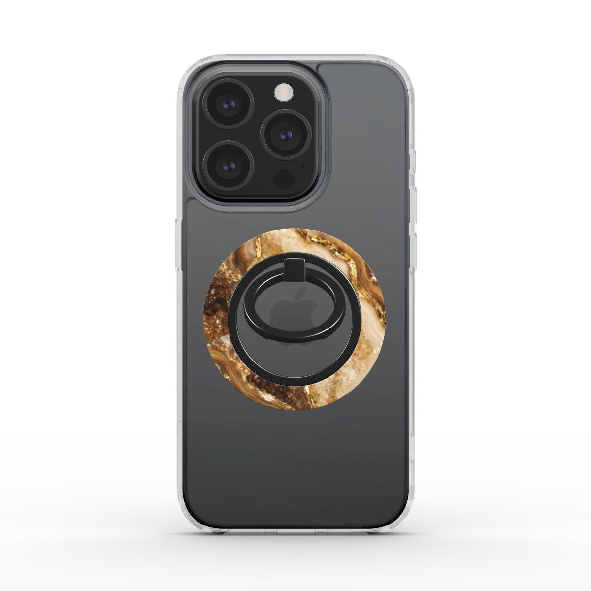 Ring Holder - Brown Marble