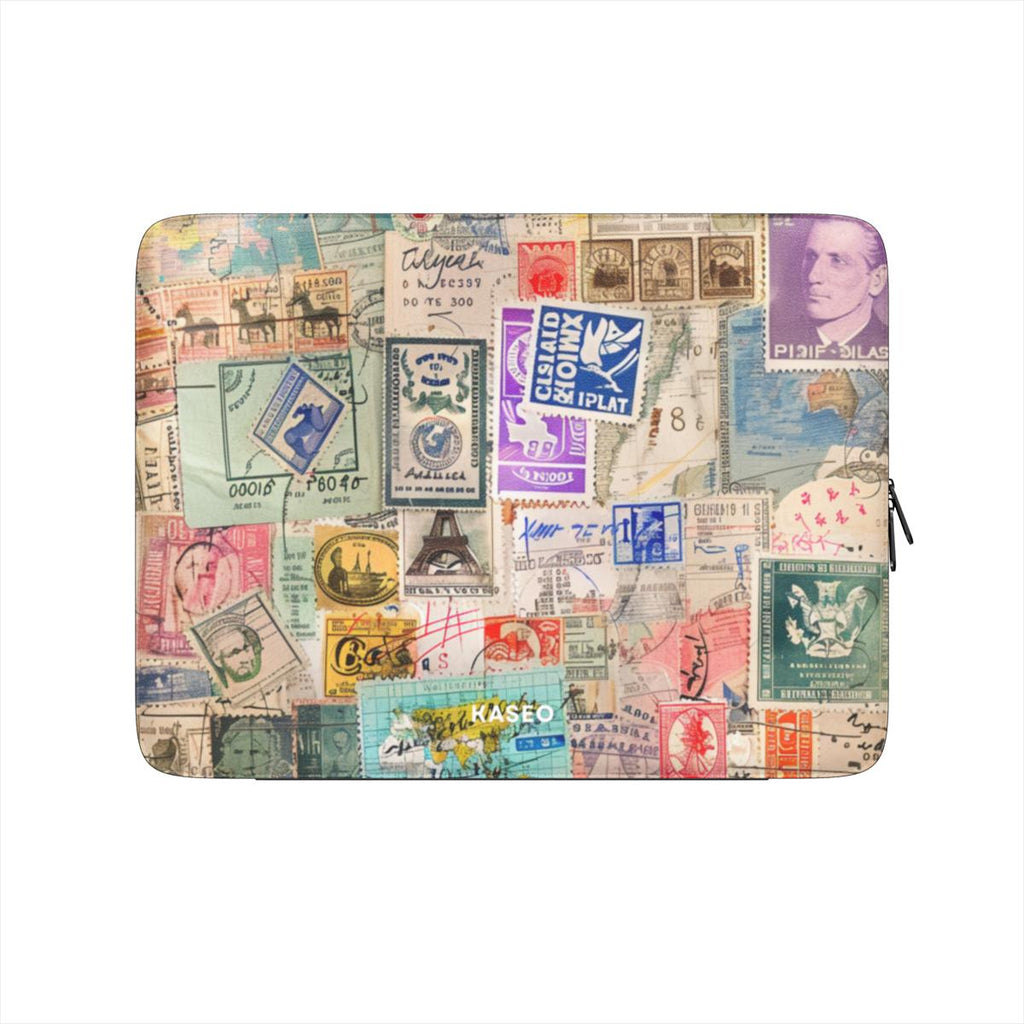 Premium Laptop Sleeve - Post Stamps