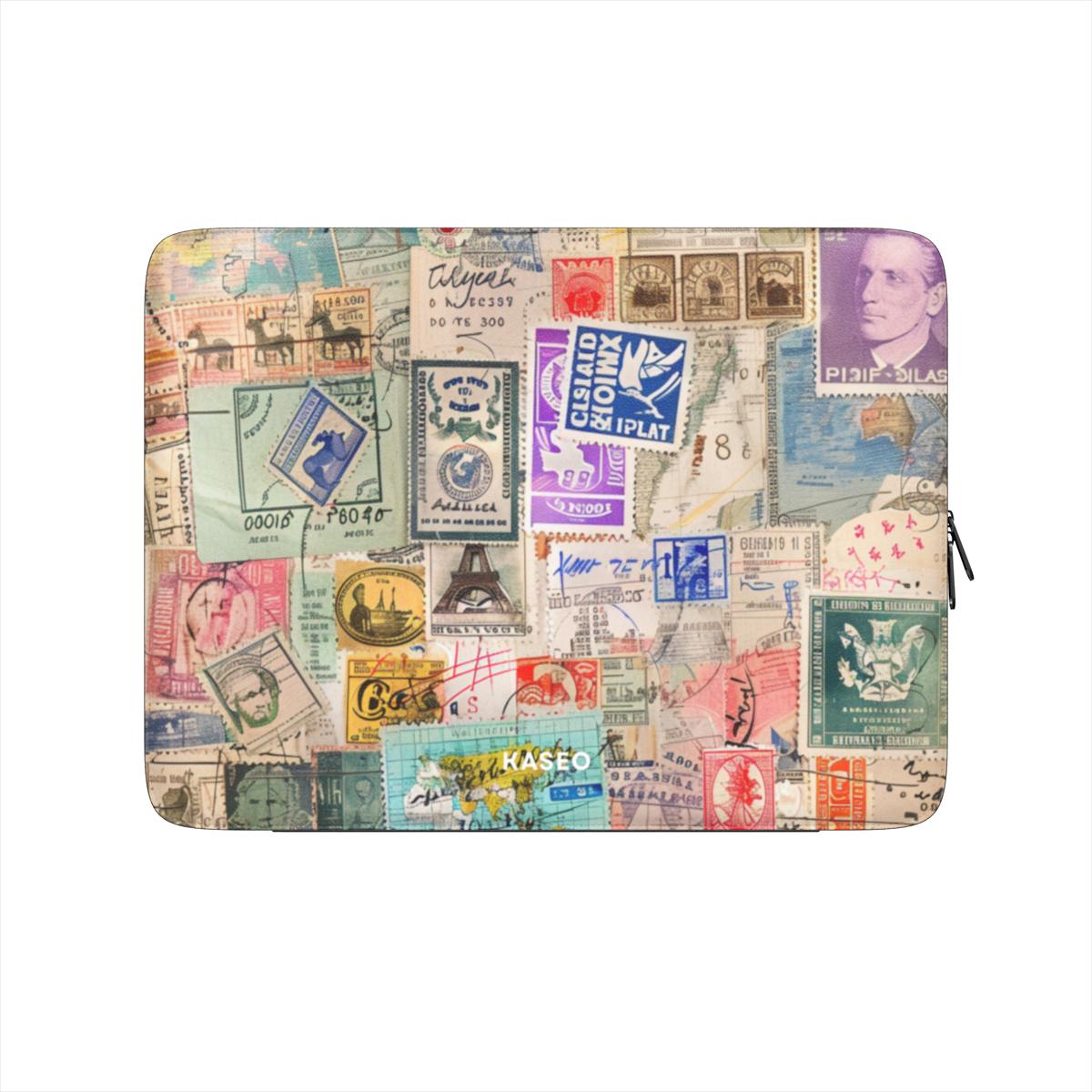 Premium Laptop Sleeve - Post Stamps