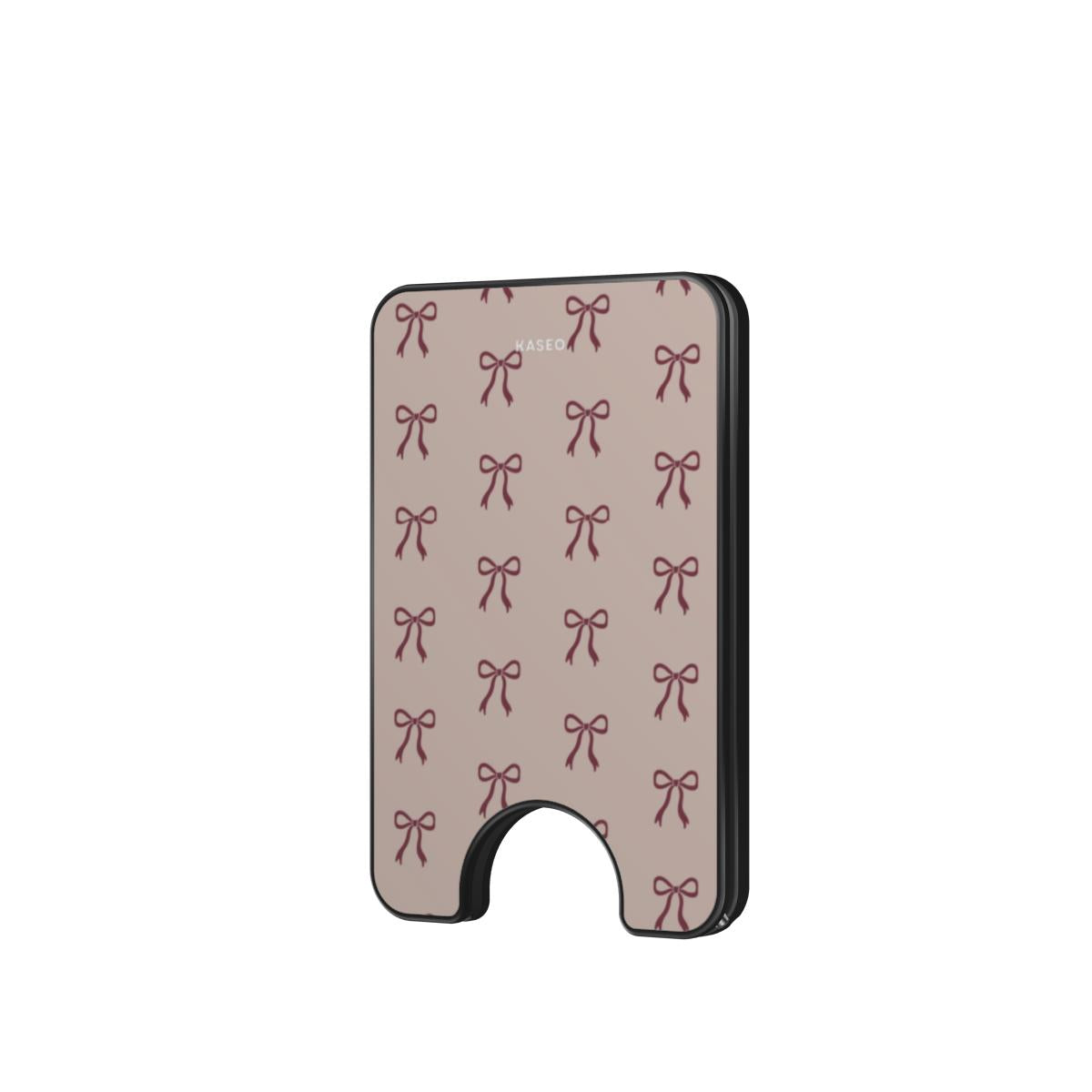 KASEO Magnetic Wallet - Festive Bow